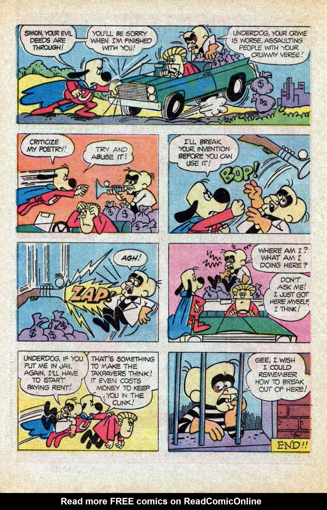 Read online Underdog (1975) comic -  Issue #12 - 20