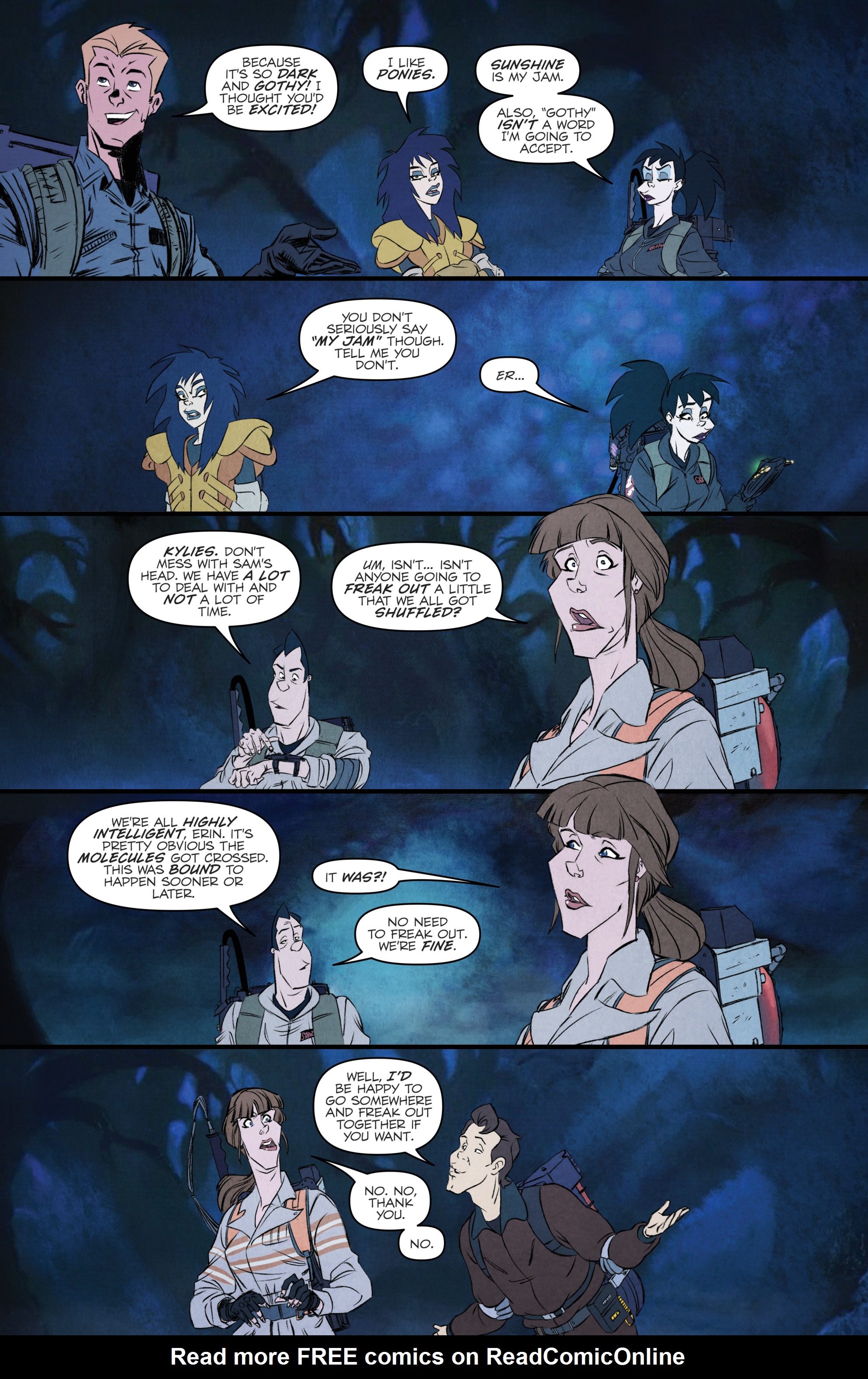 Read online Ghostbusters: Crossing Over comic -  Issue # _TPB - 126