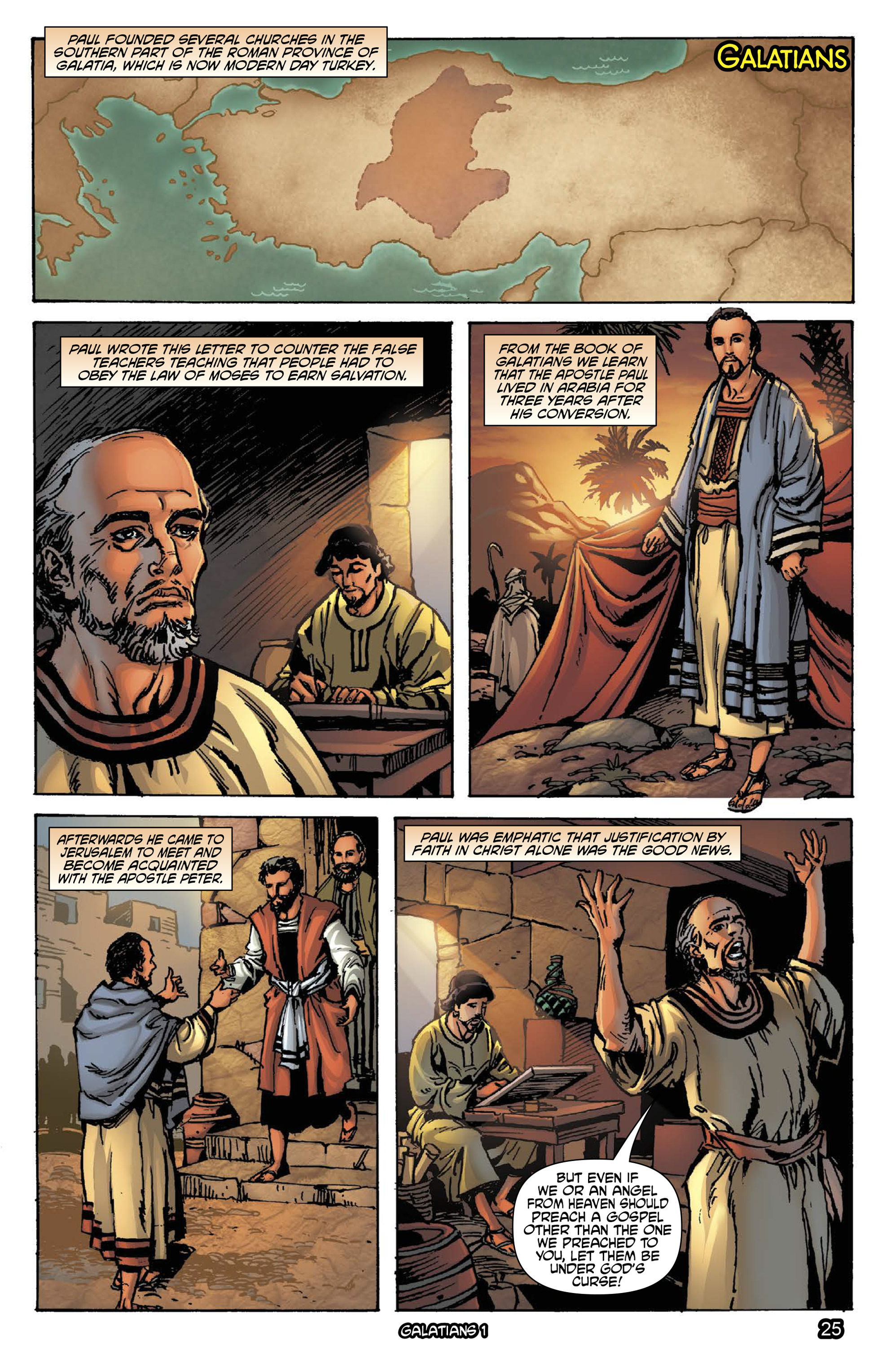 Read online The Kingstone Bible comic -  Issue #11 - 29