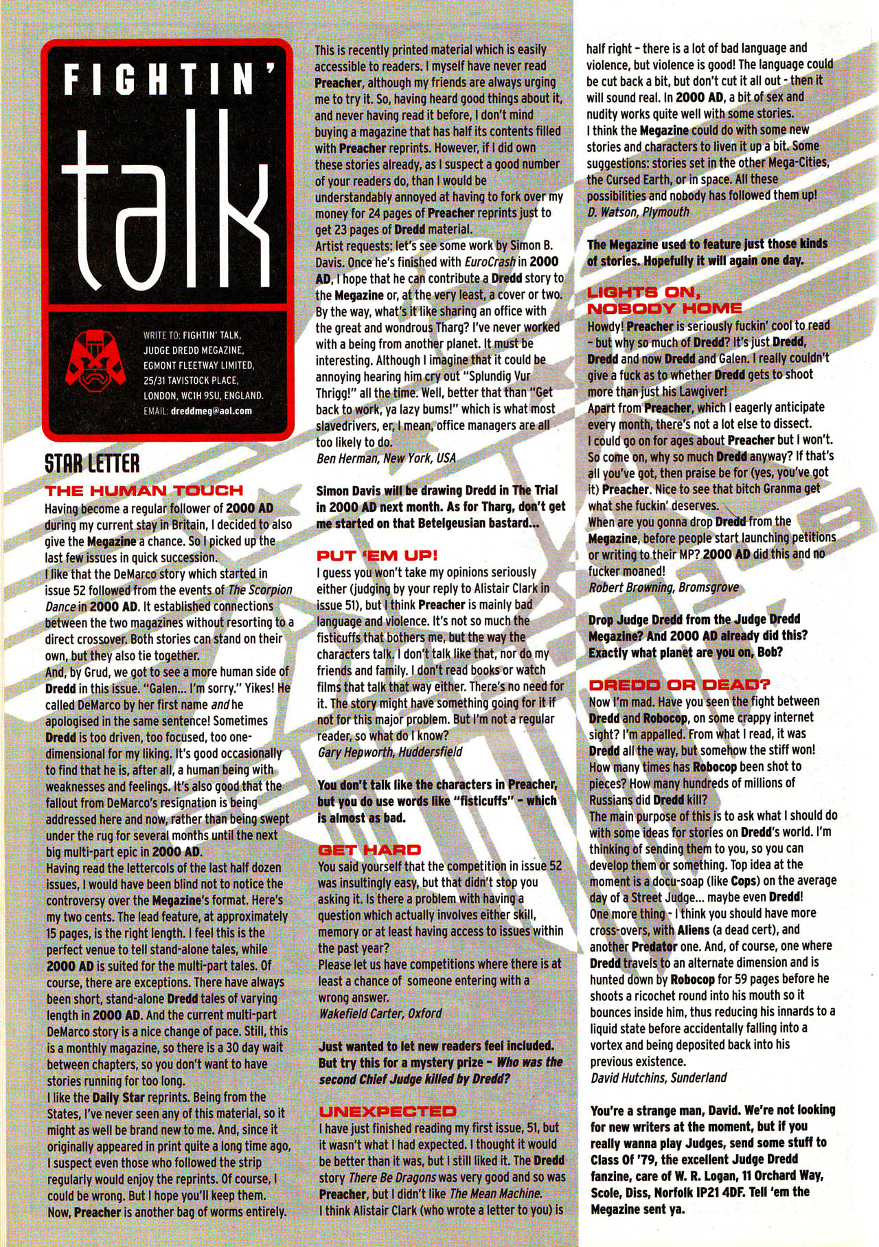 Read online Judge Dredd Megazine (vol. 3) comic -  Issue #54 - 26