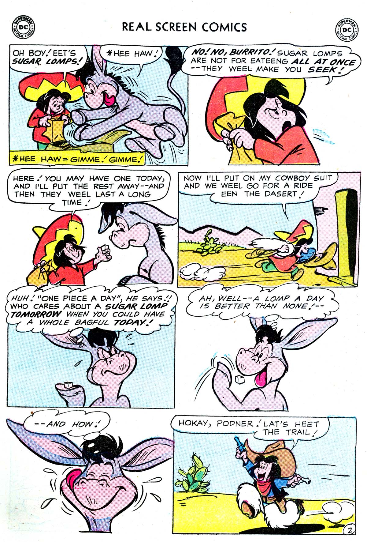 Read online Real Screen Comics comic -  Issue #110 - 11