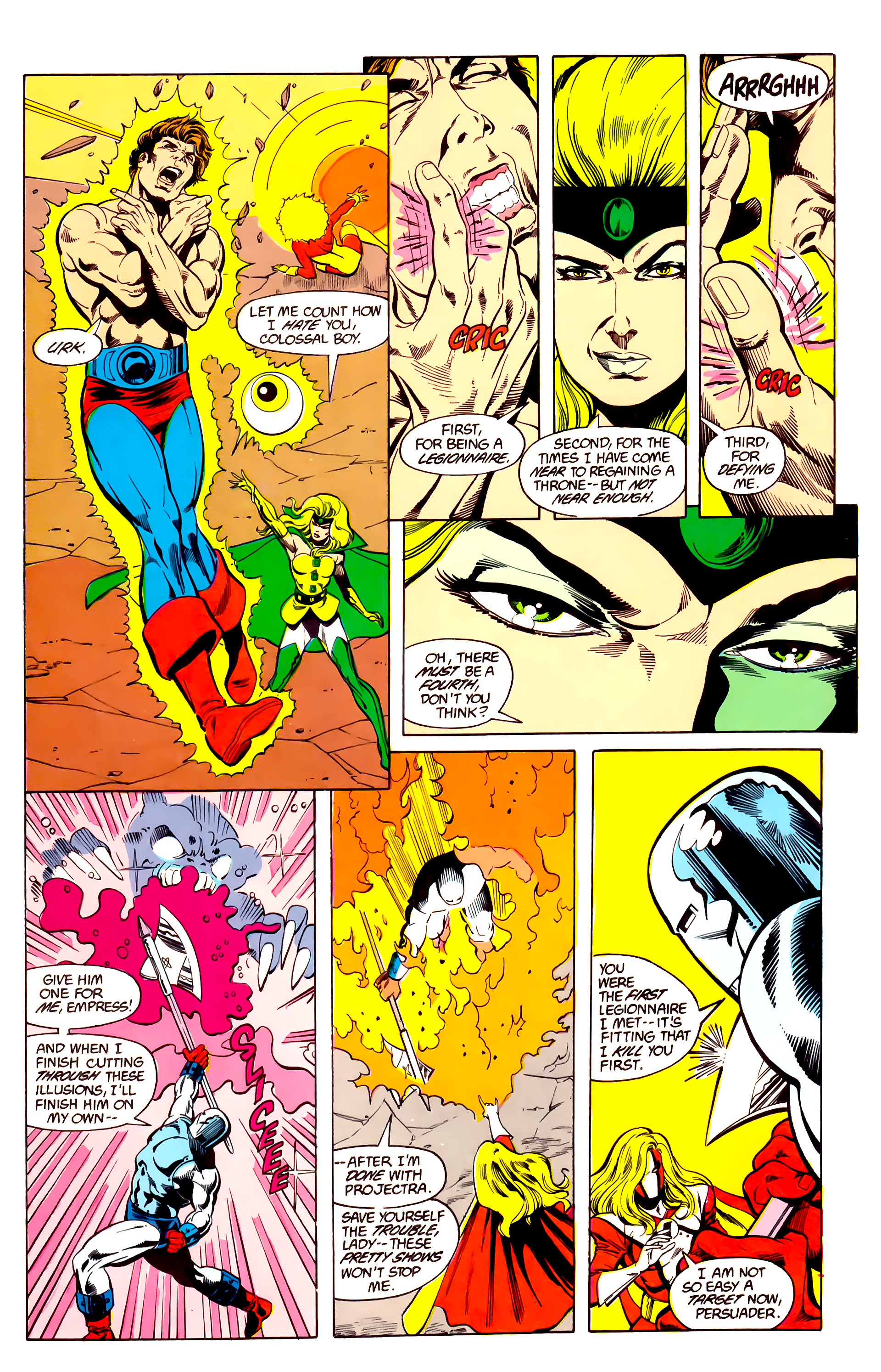 Read online Legion of Super-Heroes (1984) comic -  Issue #26 - 22
