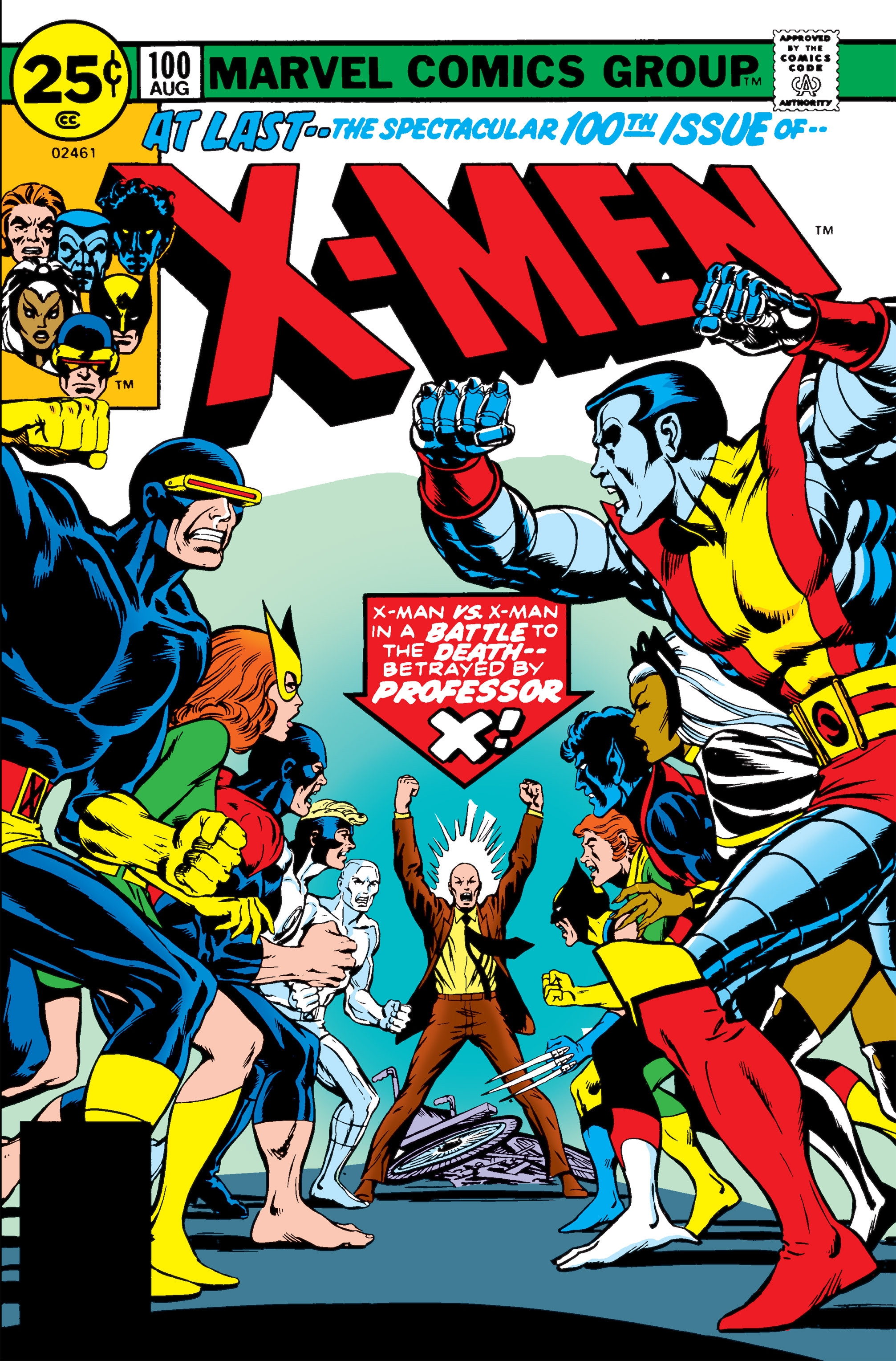 Read online Uncanny X-Men (1963) comic -  Issue #100 - 1