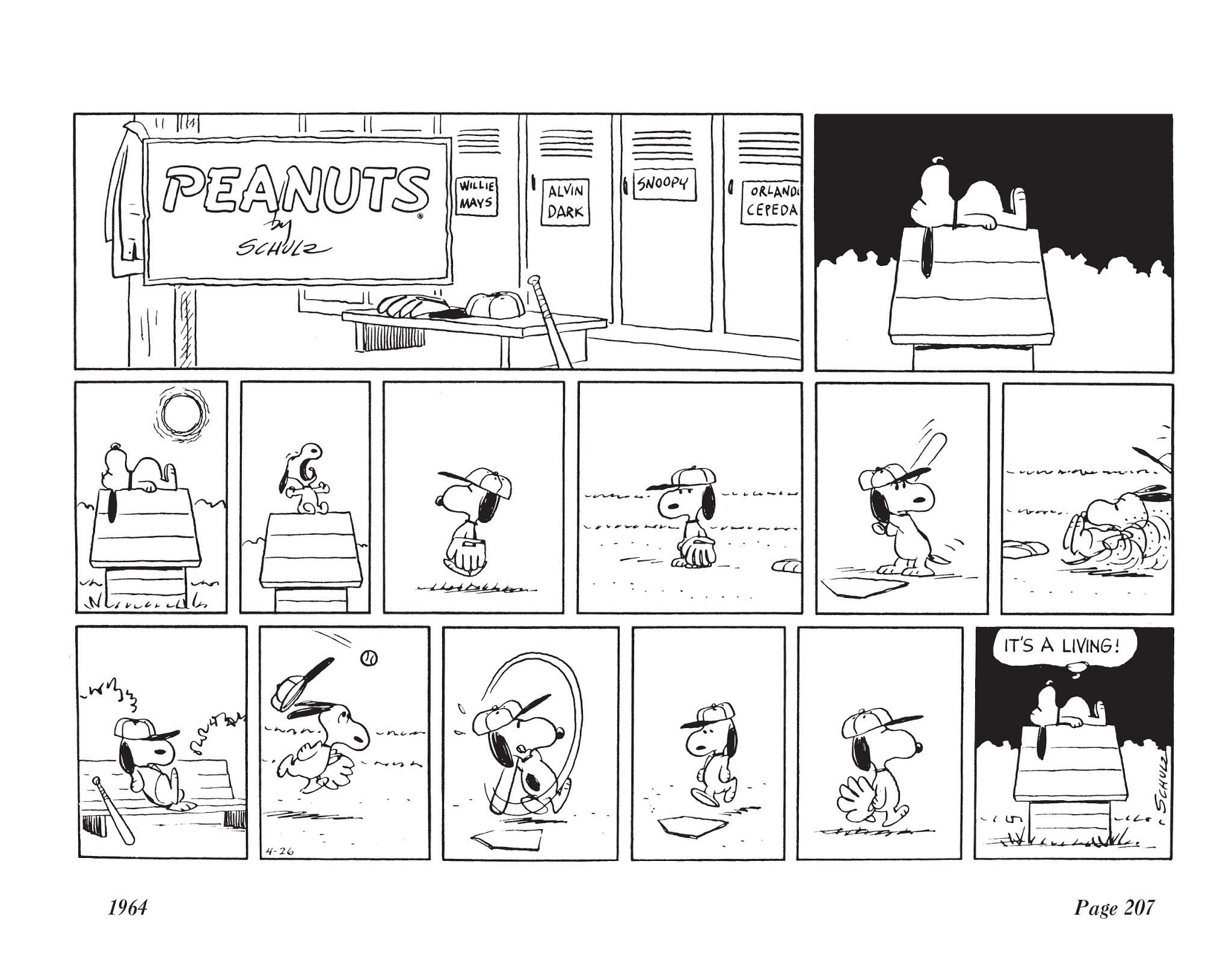 Read online The Complete Peanuts comic -  Issue # TPB 7 - 218