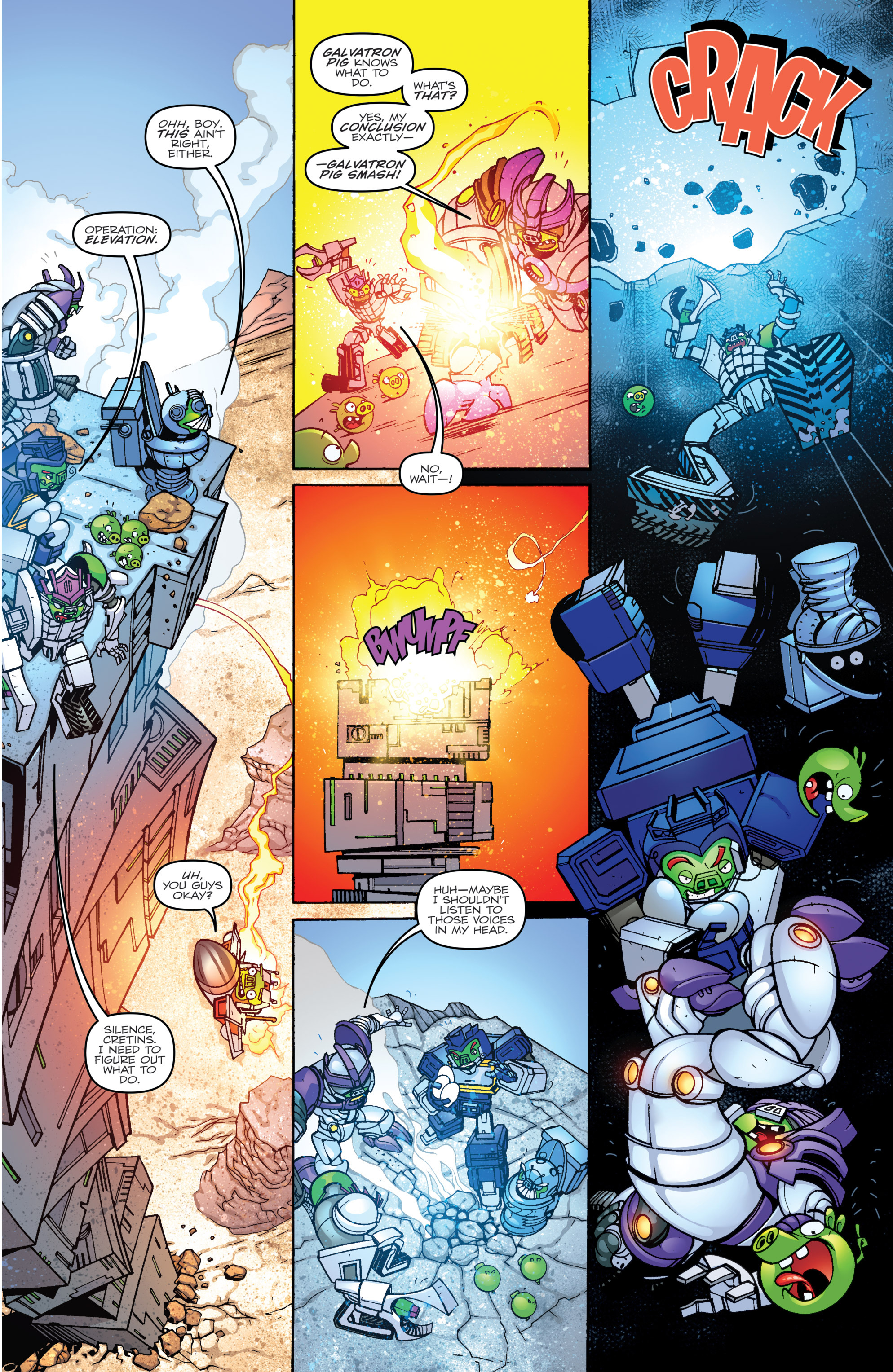 Read online Angry Birds Transformers comic -  Issue #2 - 11