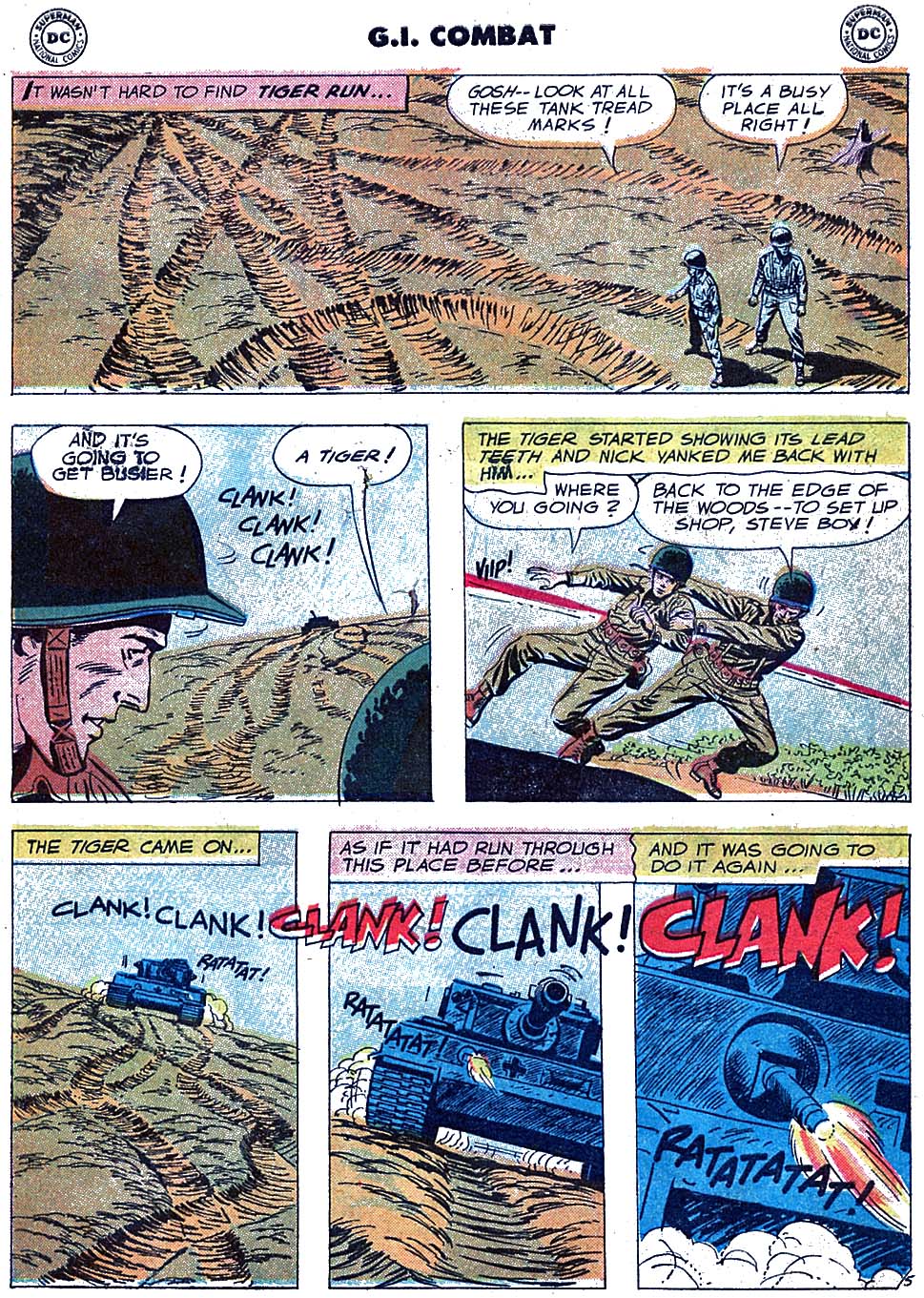 Read online G.I. Combat (1952) comic -  Issue #60 - 7