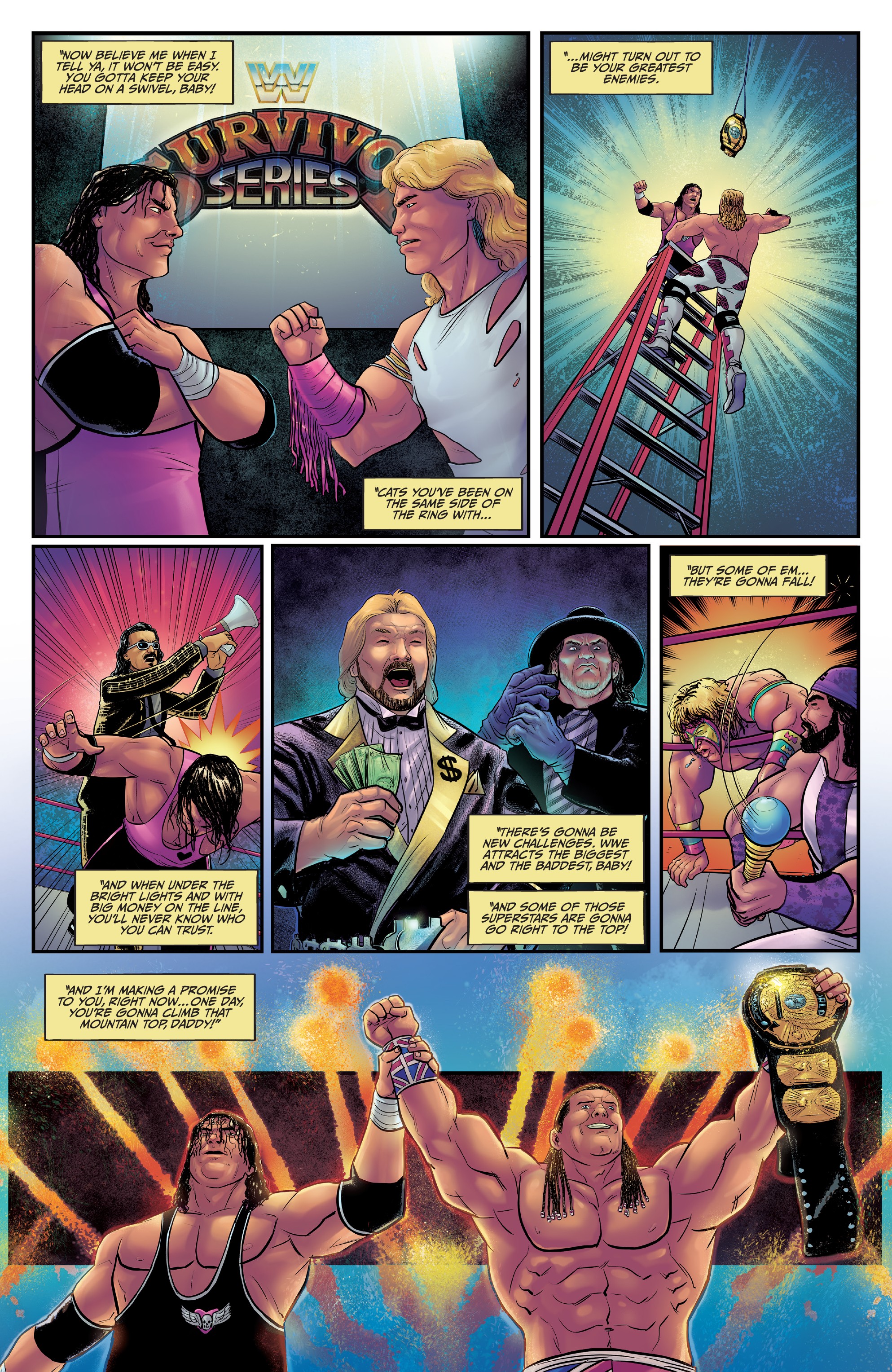 Read online WWE: Forever comic -  Issue # Full - 7