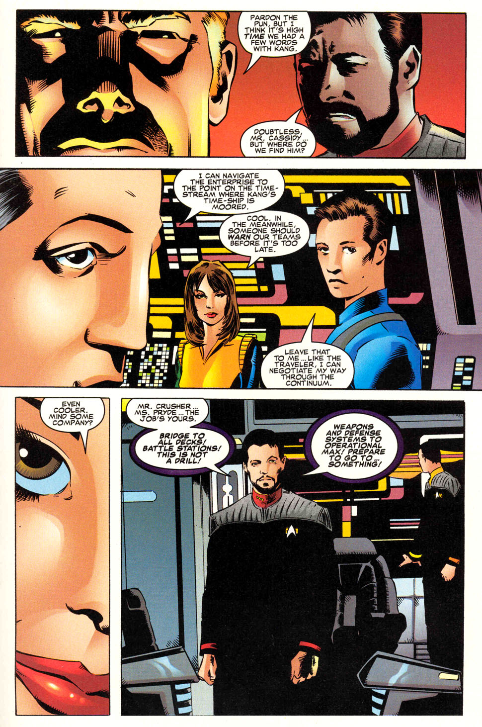 Star Trek: The Next Generation/X-Men: Second Contact issue Full - Page 42