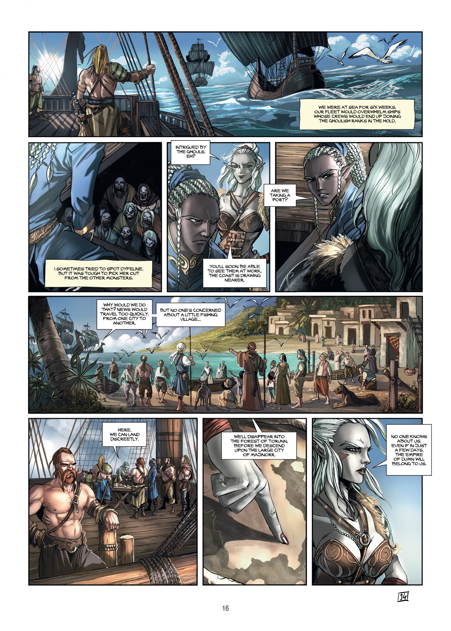 Read online Elves comic -  Issue #15 - 16
