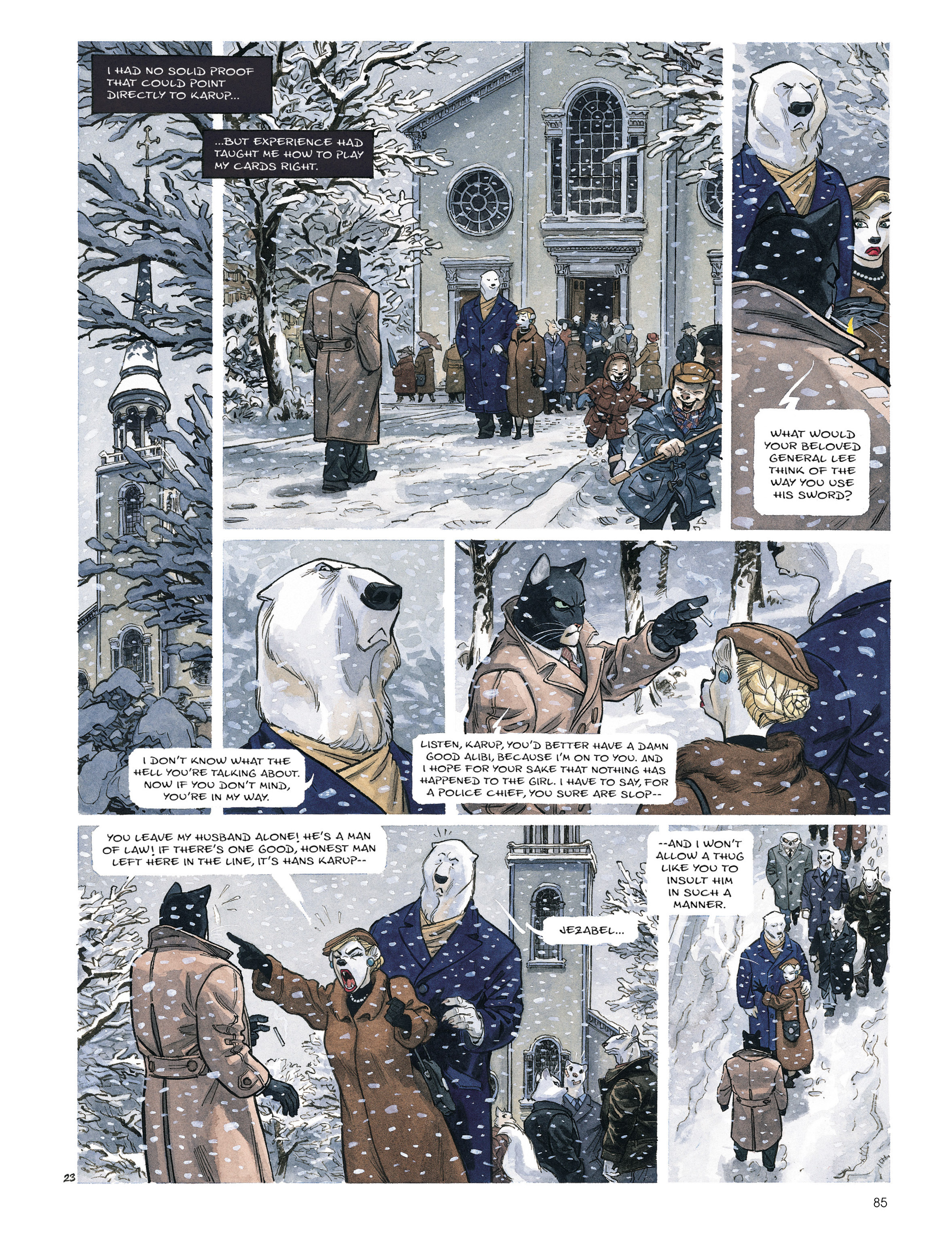 Read online Blacksad (2010) comic -  Issue # Full - 85