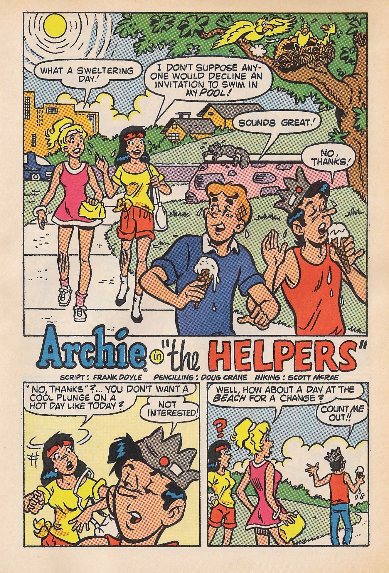 Read online Archie Digest Magazine comic -  Issue #110 - 125
