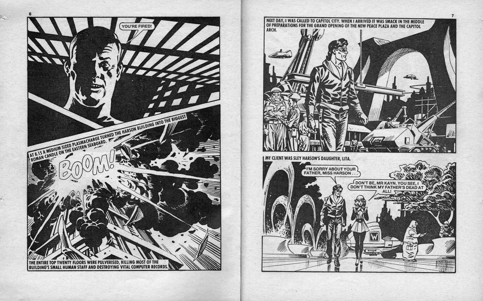 Read online Starblazer comic -  Issue #177 - 4