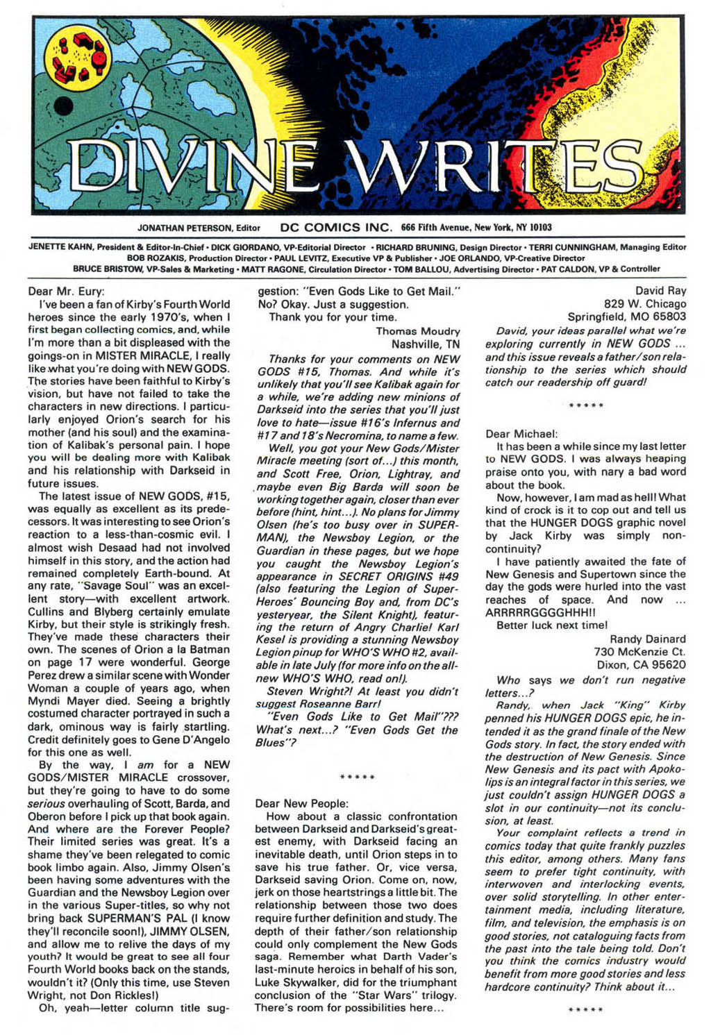 Read online The New Gods (1989) comic -  Issue #19 - 26