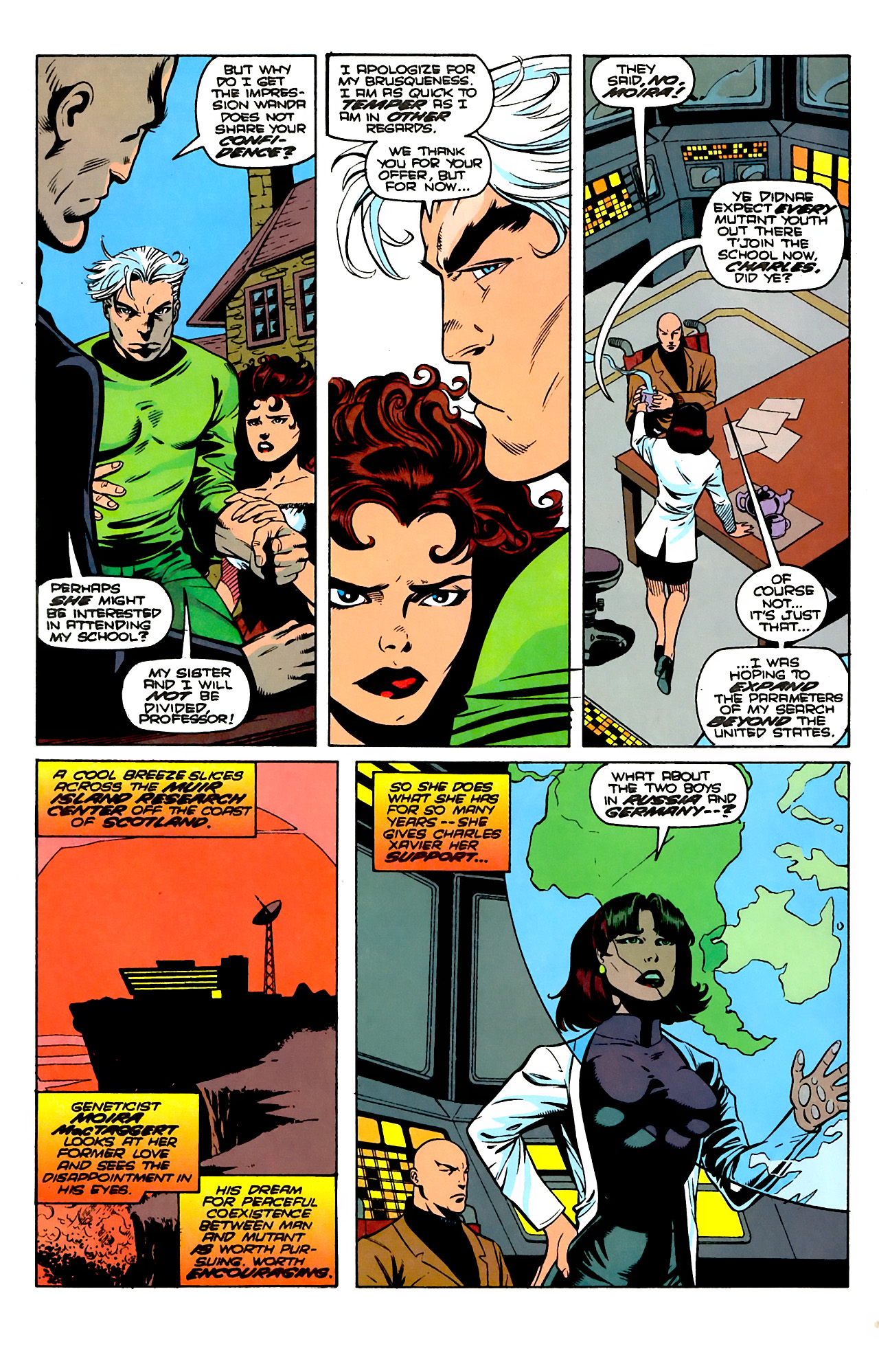 Read online Professor Xavier and the X-Men comic -  Issue #4 - 5