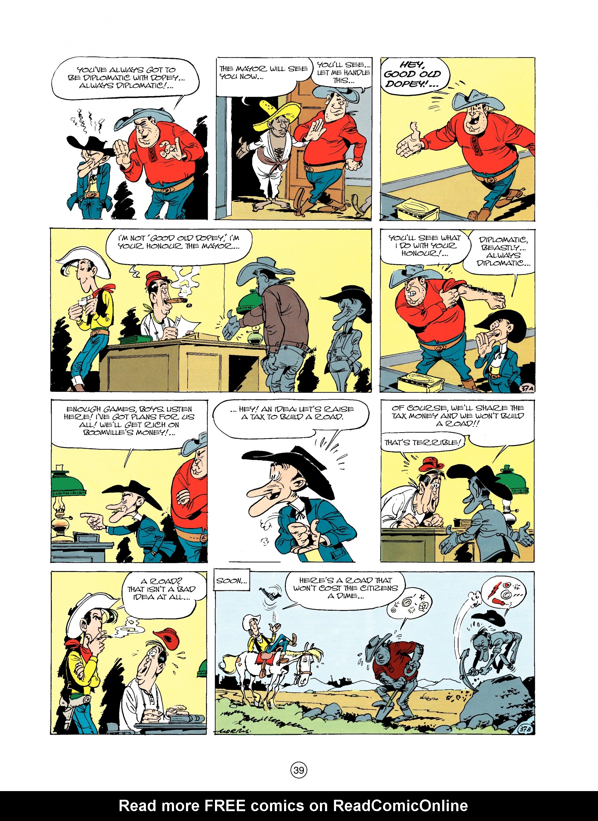 Read online A Lucky Luke Adventure comic -  Issue #20 - 39