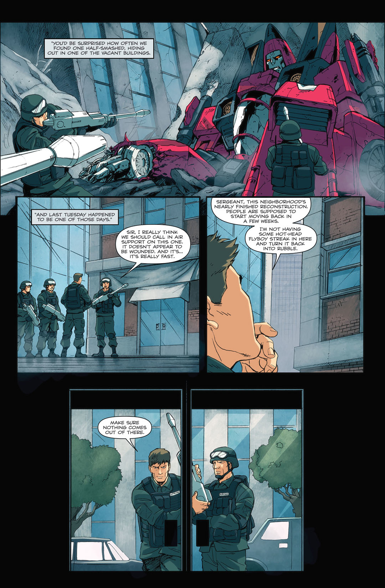 Read online The Transformers: All Hail Megatron comic -  Issue #16 - 18