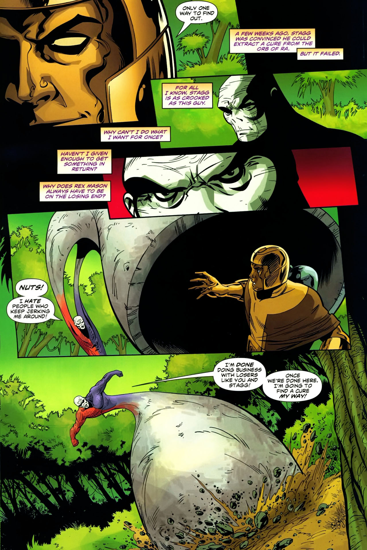 Read online Metamorpho: Year One comic -  Issue #6 - 14