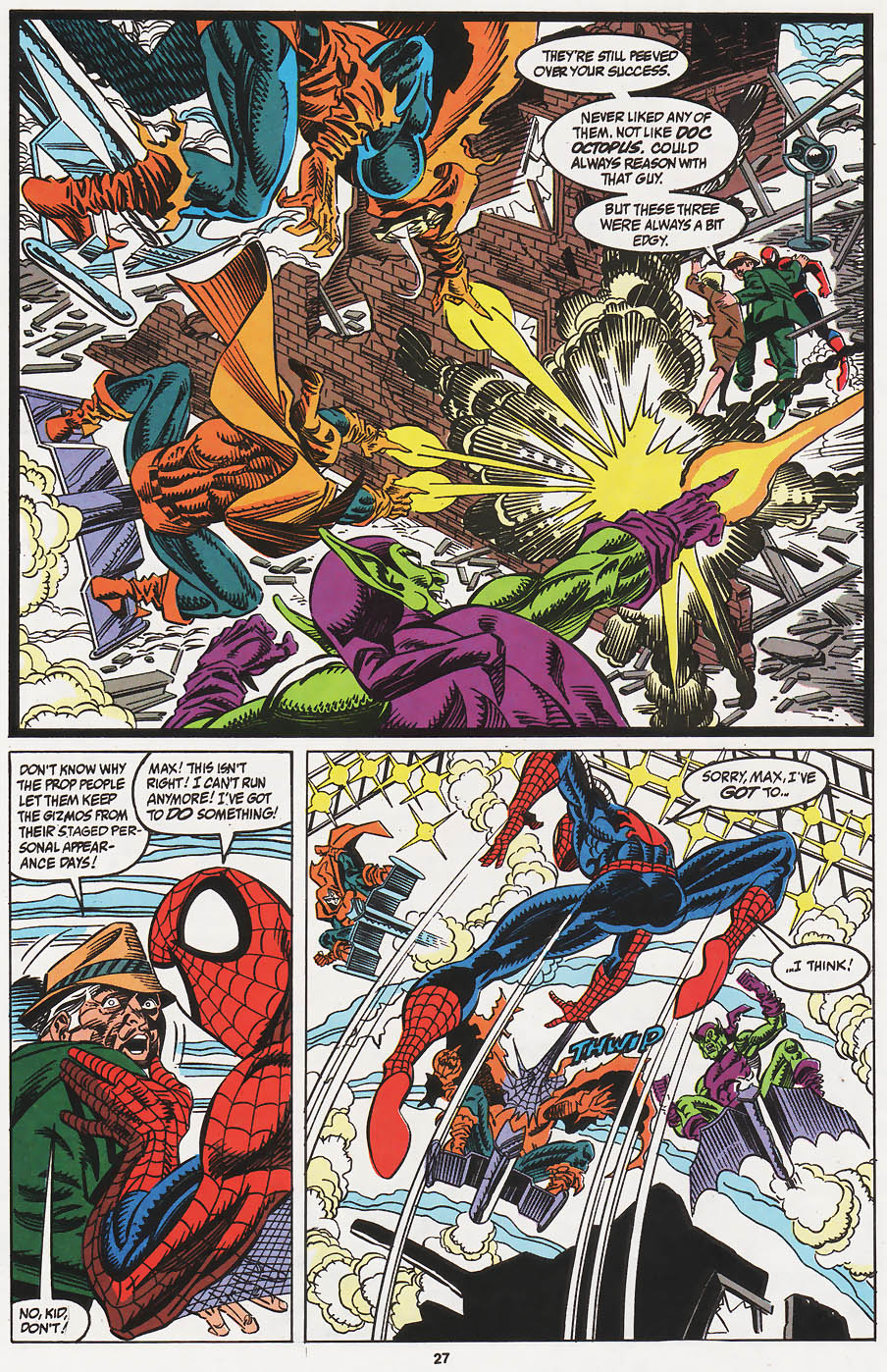Read online Web of Spider-Man (1985) comic -  Issue #90 - 22