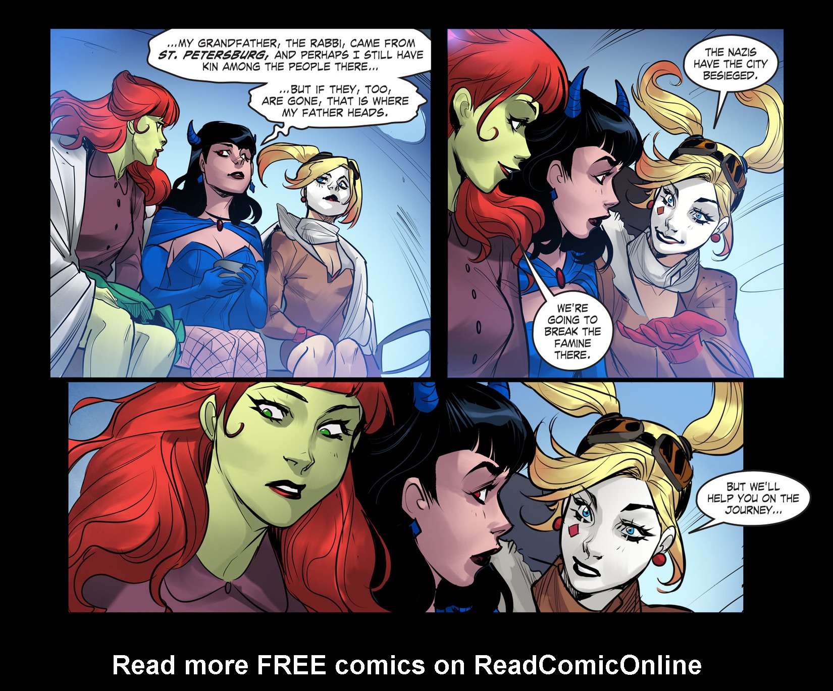 Read online DC Comics: Bombshells comic -  Issue #79 - 21
