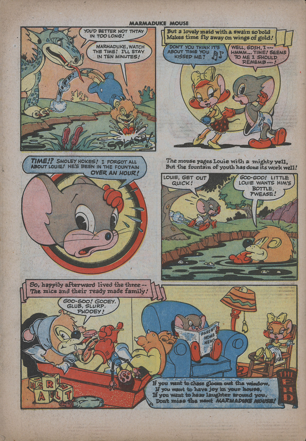 Read online Marmaduke Mouse comic -  Issue #1 - 51