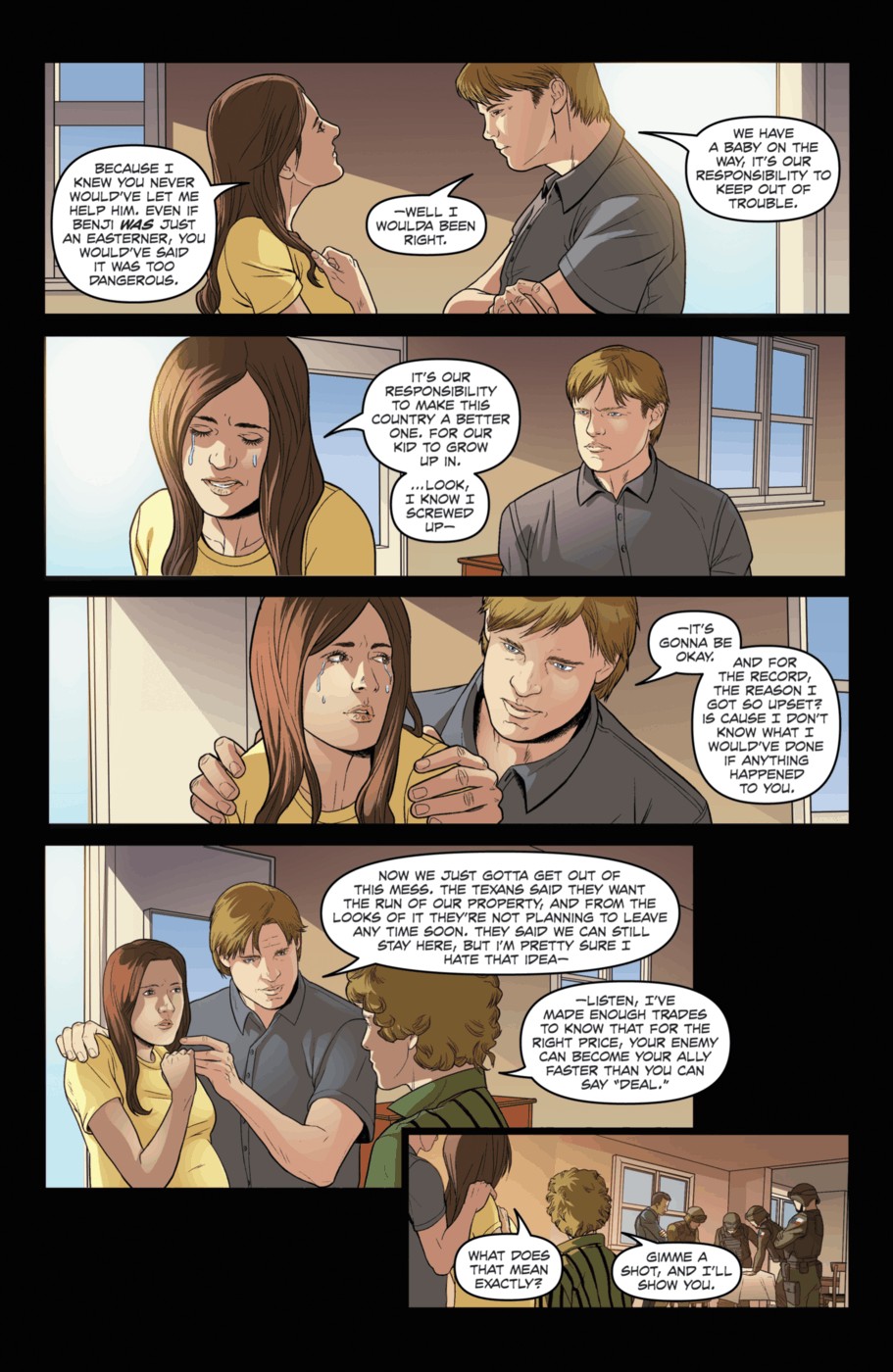 Read online Jericho Season 4 comic -  Issue #4 - 21