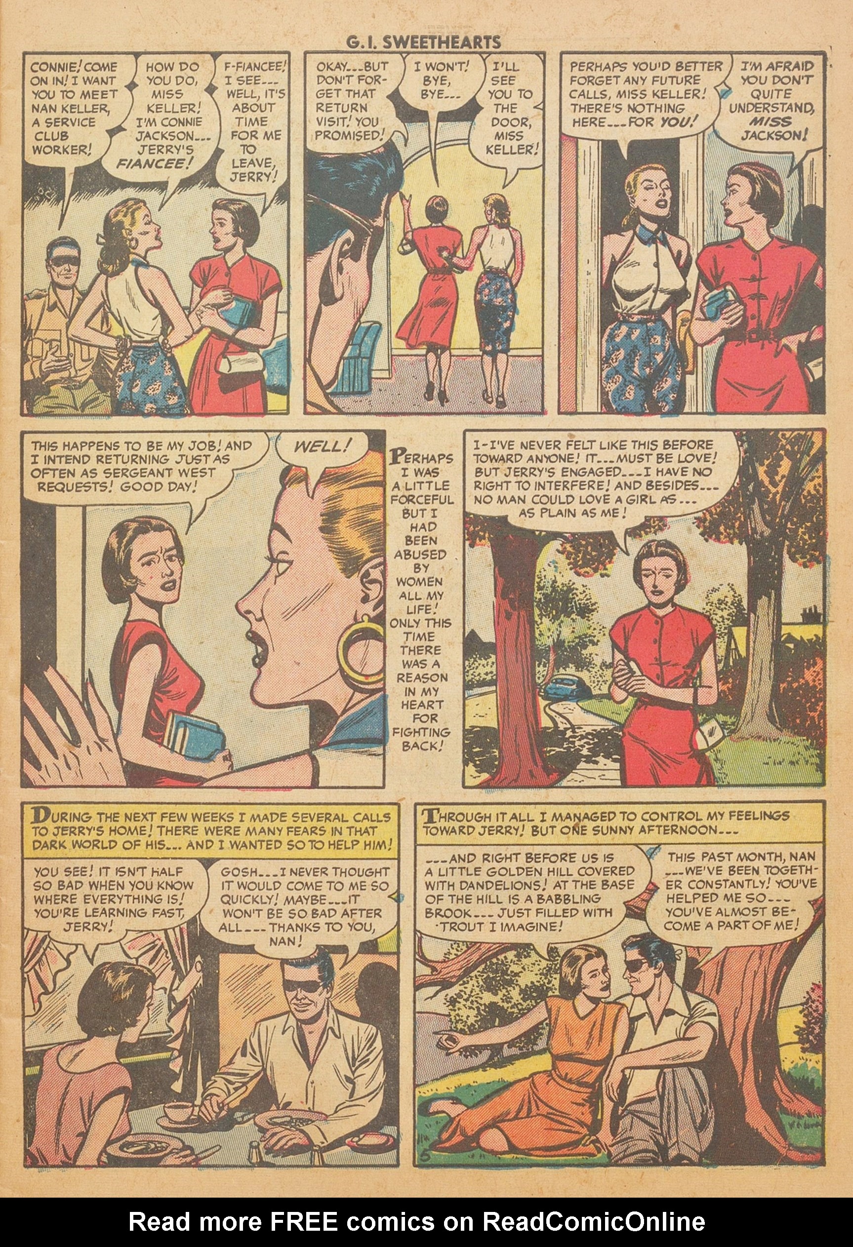 Read online G.I. Sweethearts comic -  Issue #38 - 7