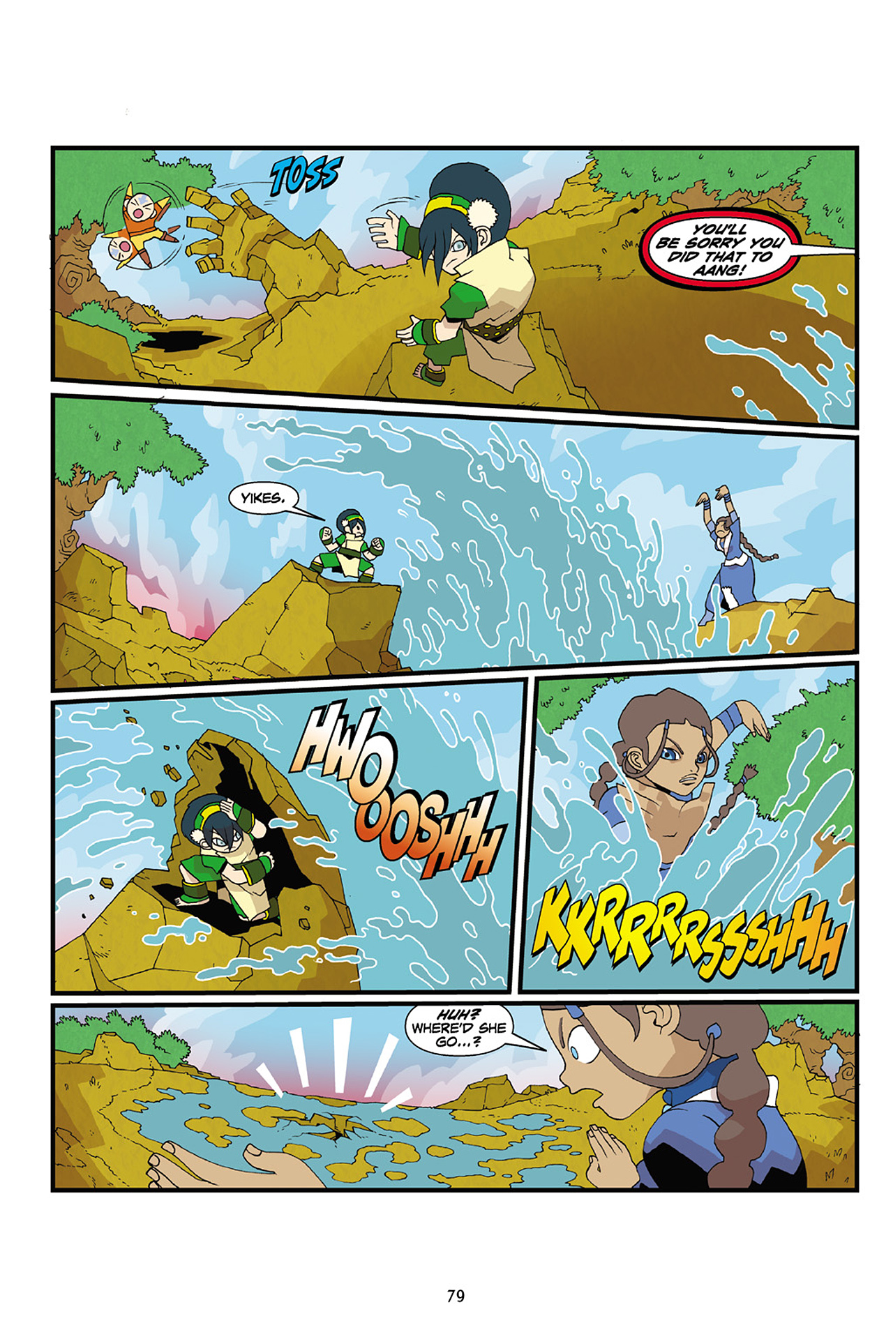 Read online Nickelodeon Avatar: The Last Airbender - The Lost Adventures comic -  Issue # Full - 80