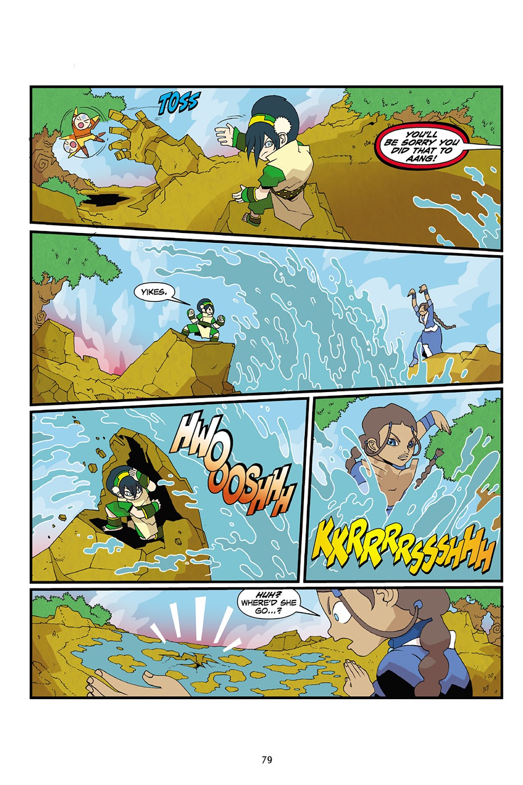 Nickelodeon Avatar: The Last Airbender - The Lost Adventures issue Full - Page 80