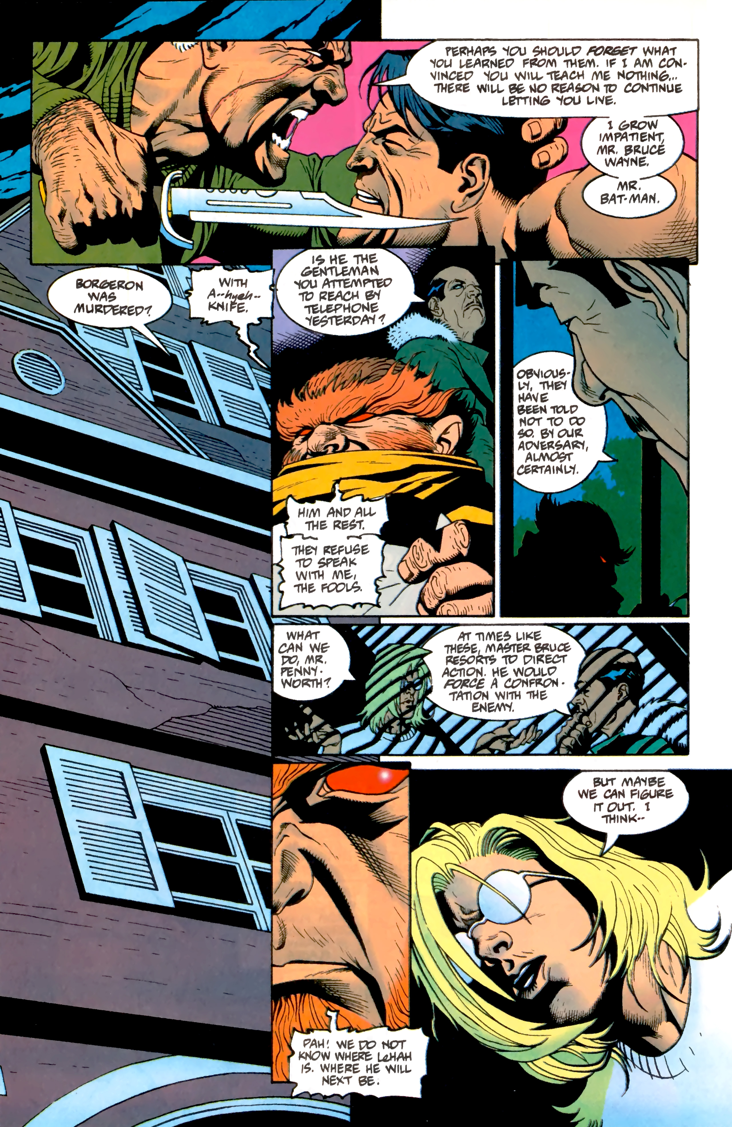 Read online Batman: Sword of Azrael comic -  Issue #3 - 20