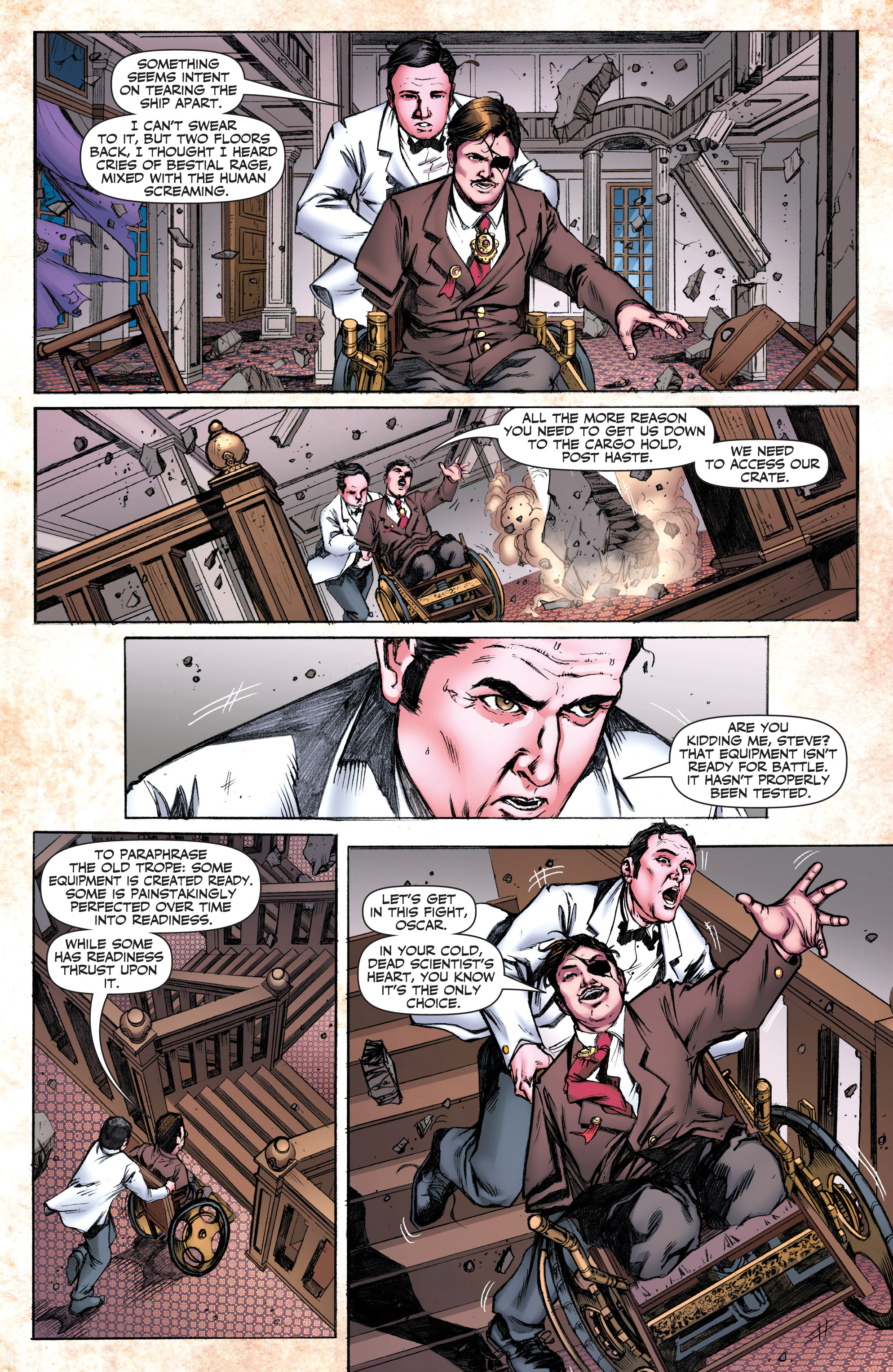 Read online Legenderry: A Steampunk Adventure comic -  Issue #3 - 17