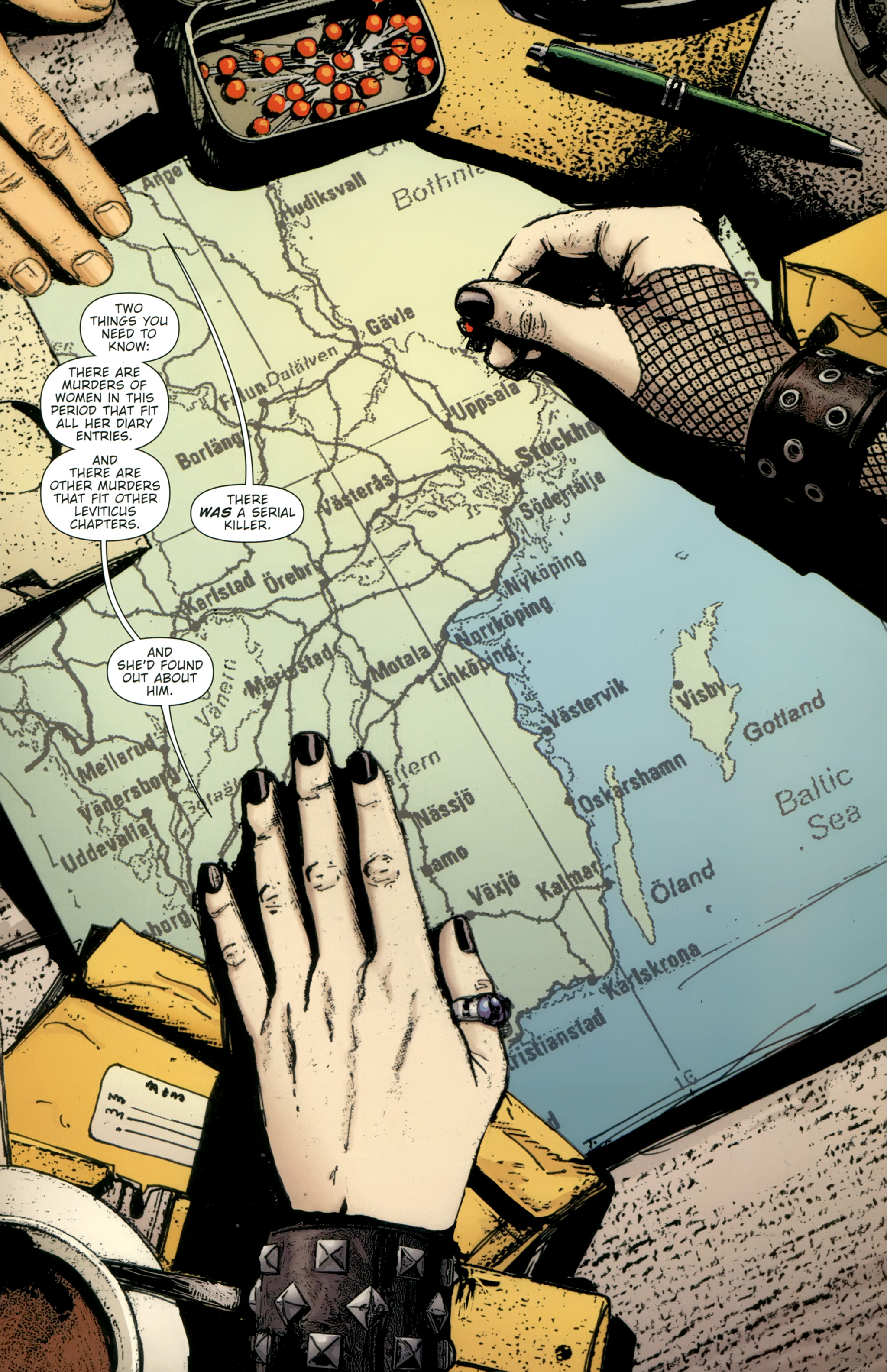 Read online The Girl With the Dragon Tattoo comic -  Issue # TPB 2 - 63