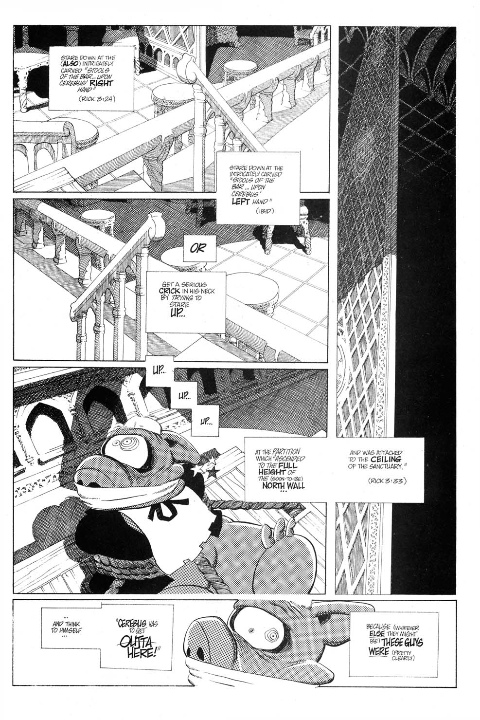 Read online Cerebus comic -  Issue #269 - 19