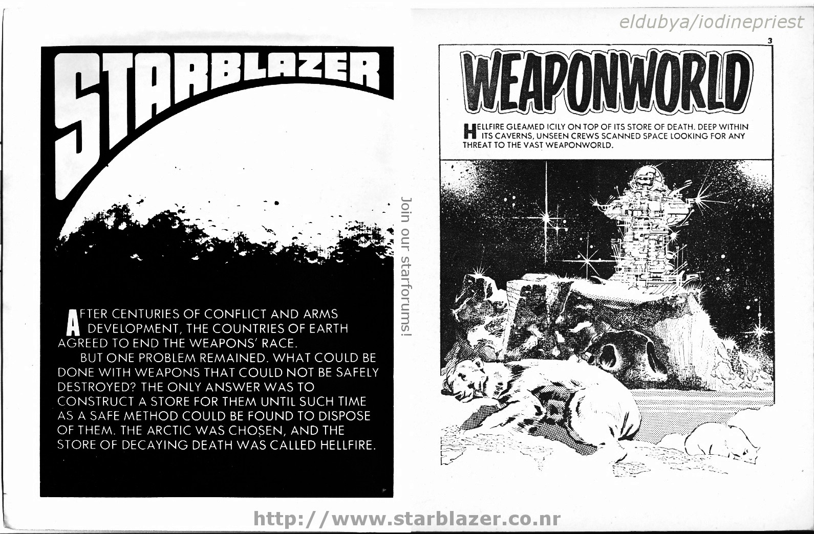 Read online Starblazer comic -  Issue #83 - 3