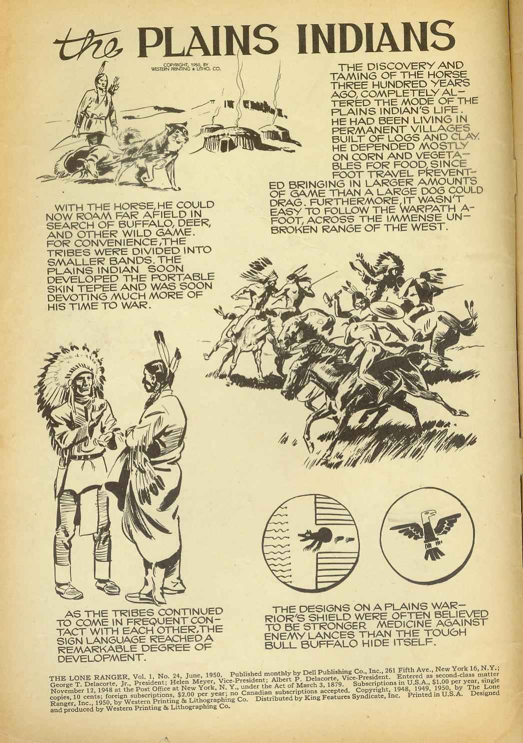 Read online The Lone Ranger (1948) comic -  Issue #24 - 2
