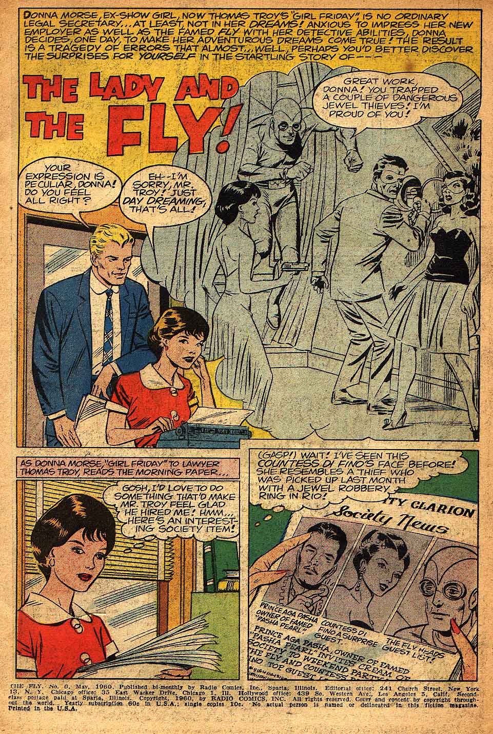 Read online The Fly (1959) comic -  Issue #6 - 3