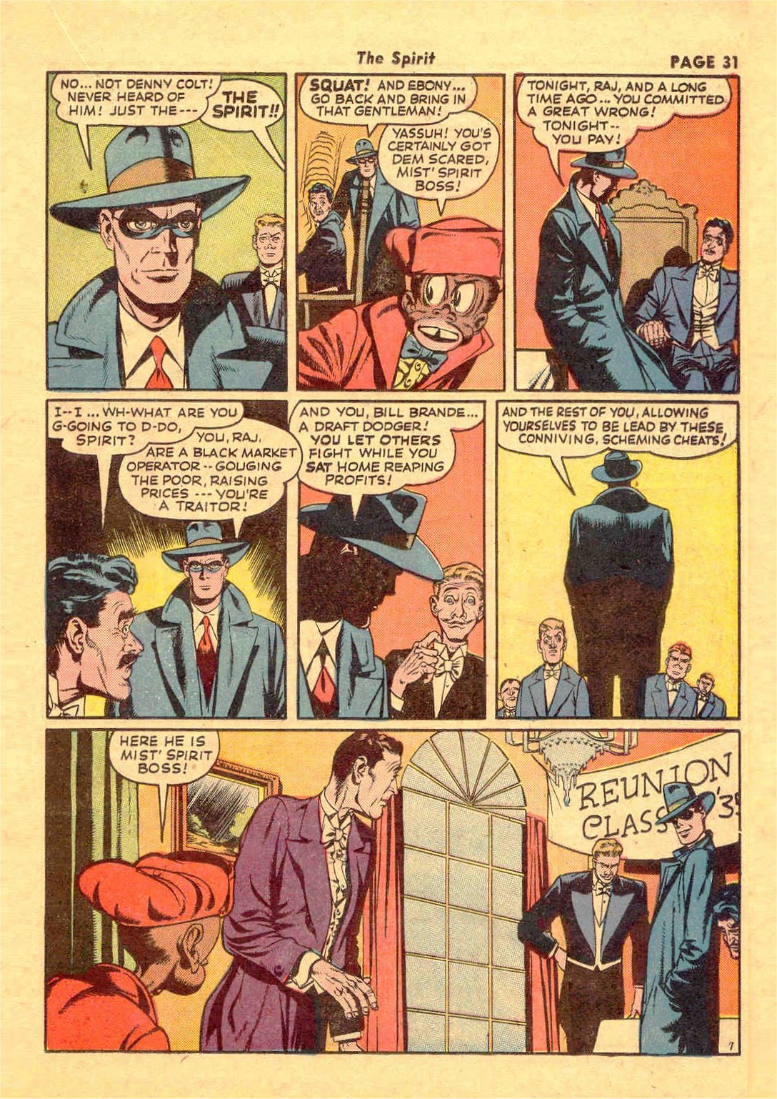 Read online The Spirit (1944) comic -  Issue #3 - 33