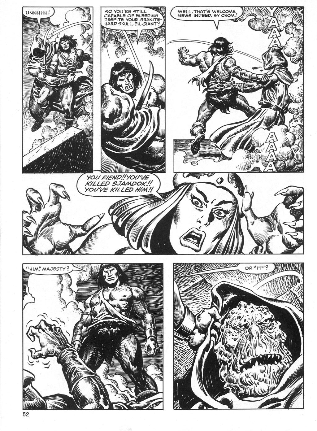 Read online The Savage Sword Of Conan comic -  Issue #99 - 51