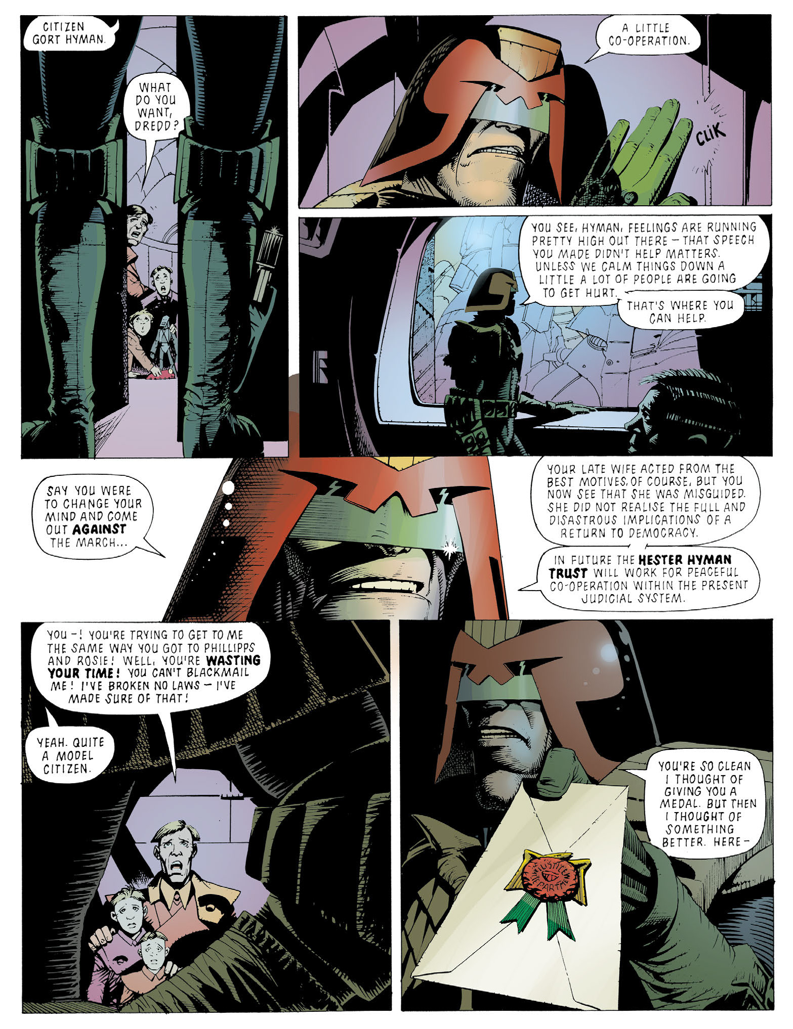 Read online Essential Judge Dredd: America comic -  Issue # TPB (Part 1) - 26