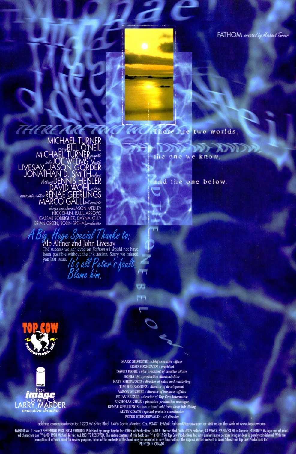 Read online Fathom (1998) comic -  Issue #2 - 2