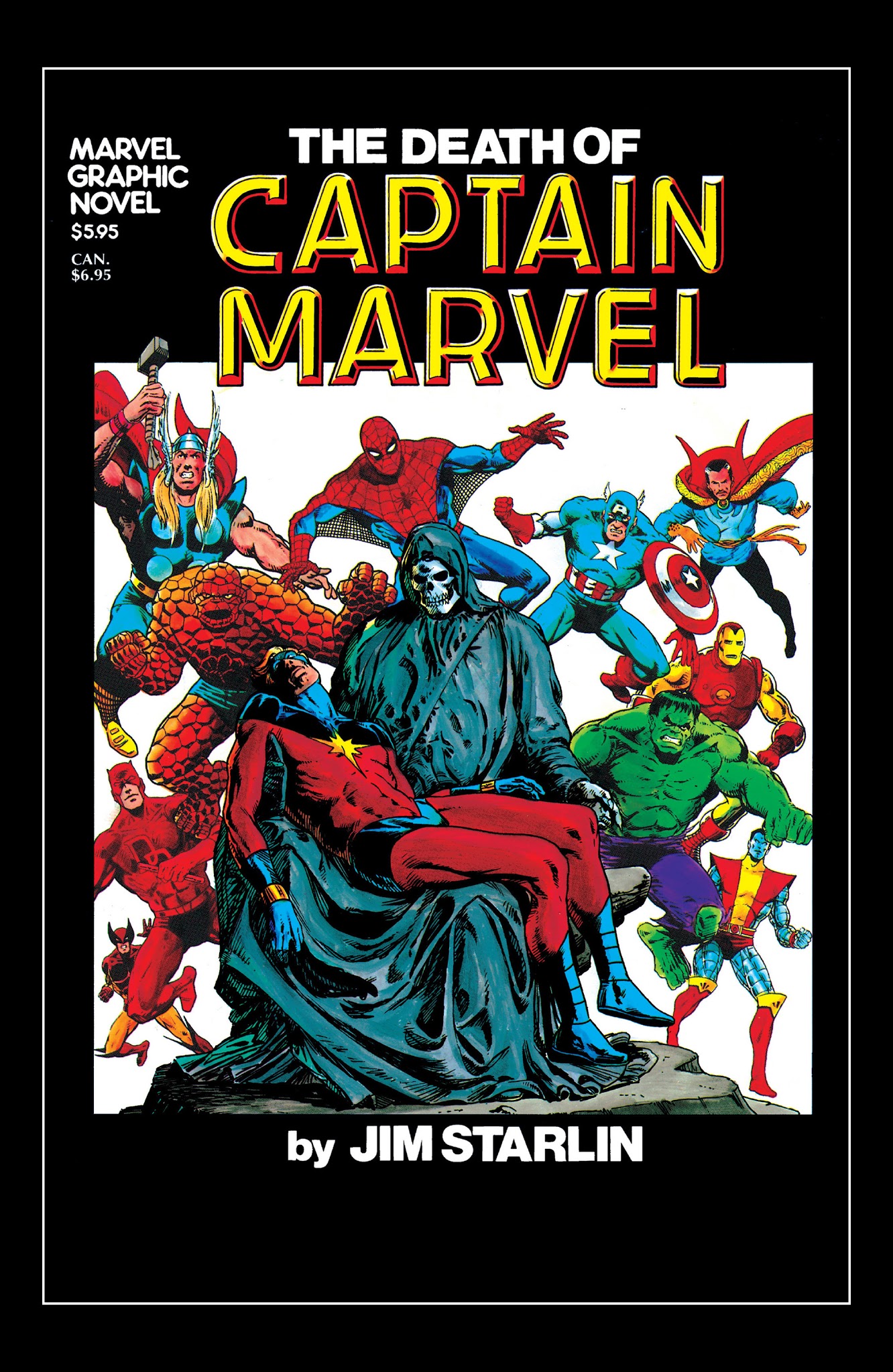 Read online Captain Marvel: The Death of Captain Marvel comic -  Issue # TPB - 55