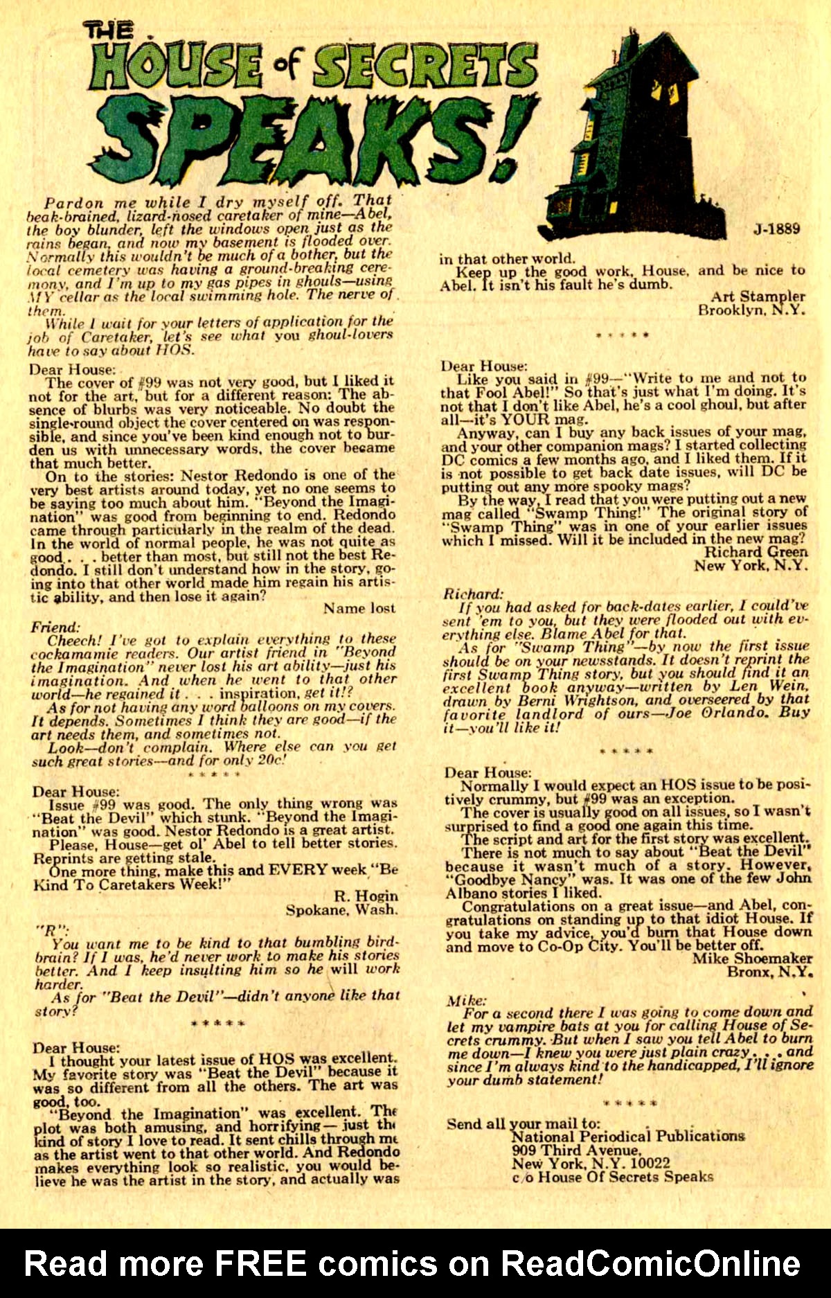 Read online House of Secrets (1956) comic -  Issue #103 - 32