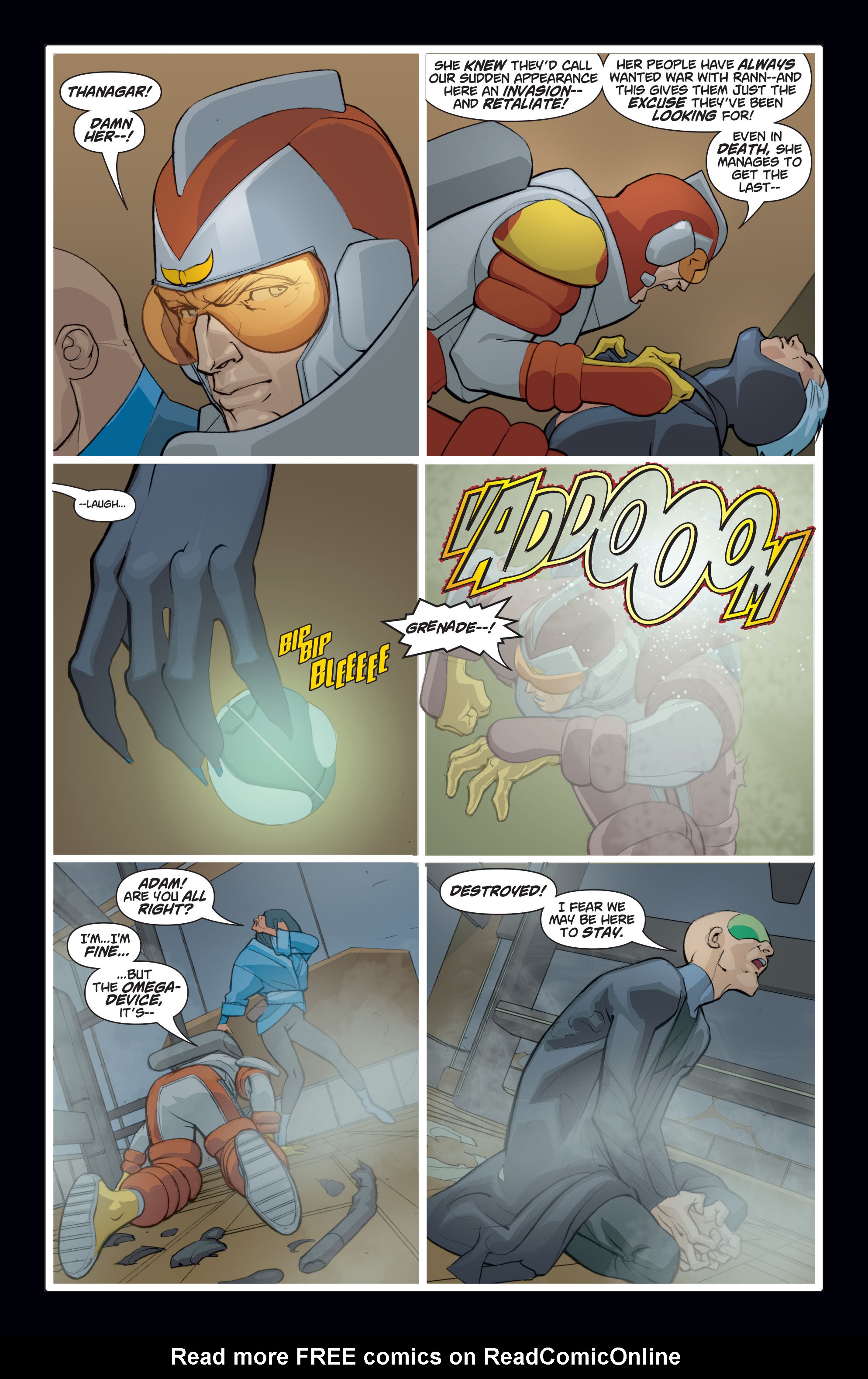 Read online Adam Strange (2004) comic -  Issue #8 - 21