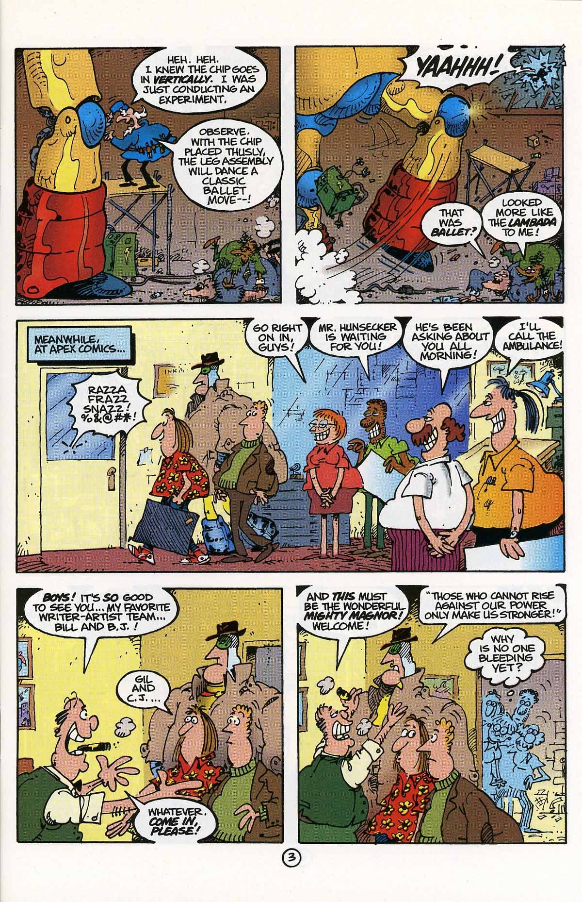 Read online The Mighty Magnor comic -  Issue #3 - 5