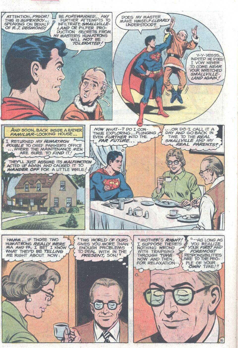The New Adventures of Superboy 10 Page 16