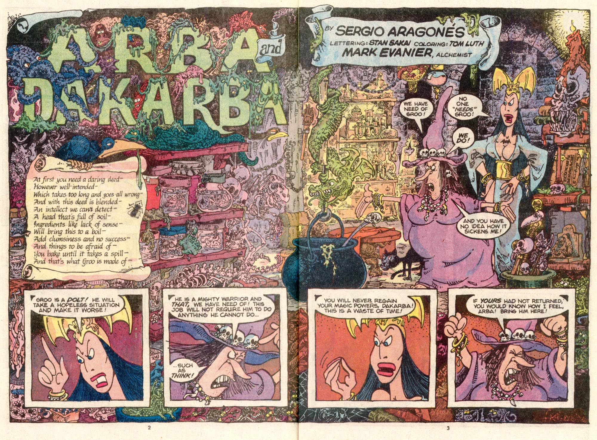 Read online Sergio Aragonés Groo the Wanderer comic -  Issue #26 - 3