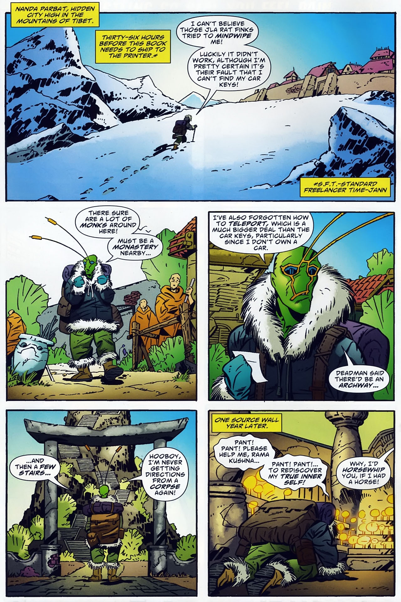 Read online Ambush Bug: Year None comic -  Issue #2 - 3