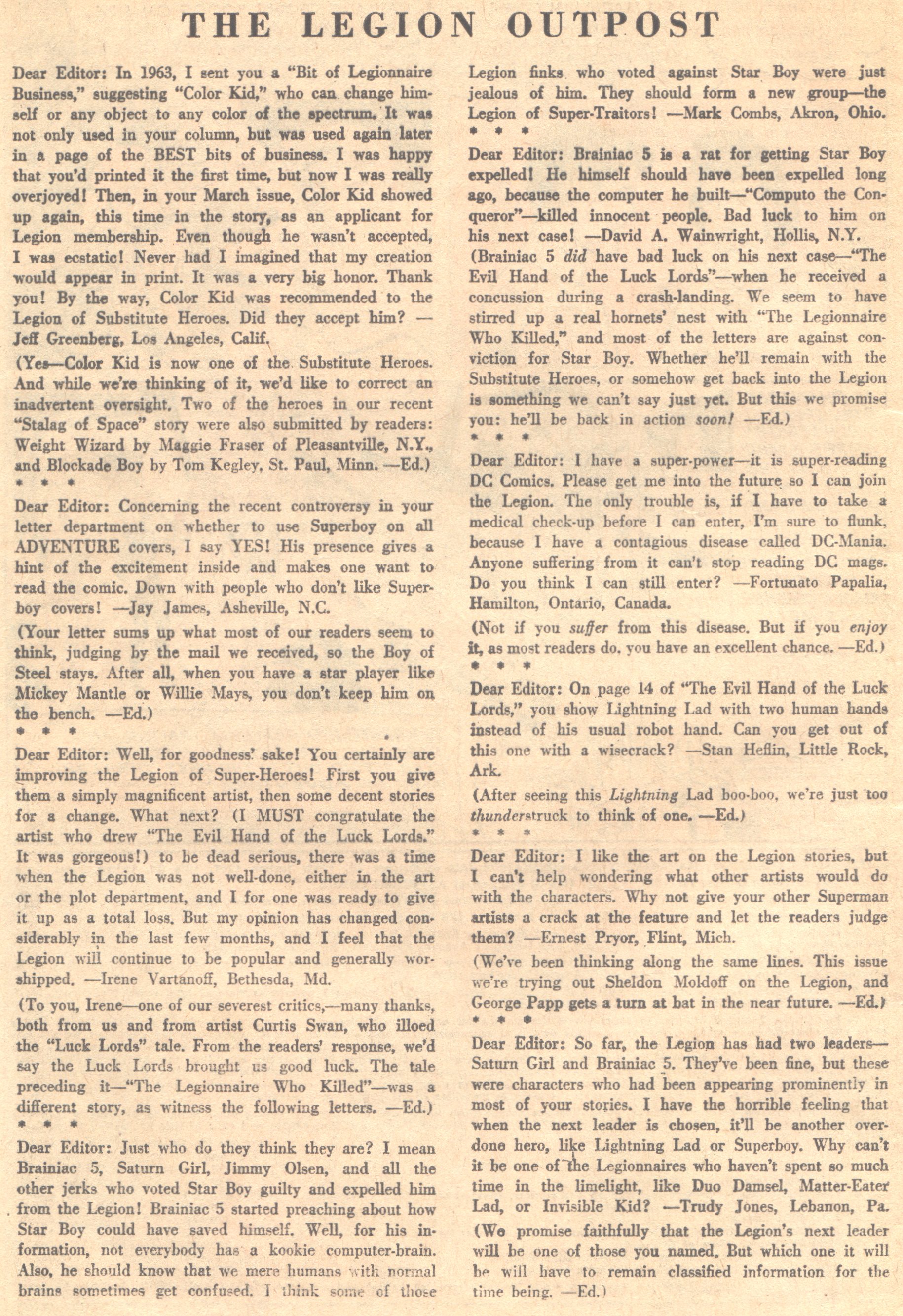 Adventure Comics (1938) 346 Page 31
