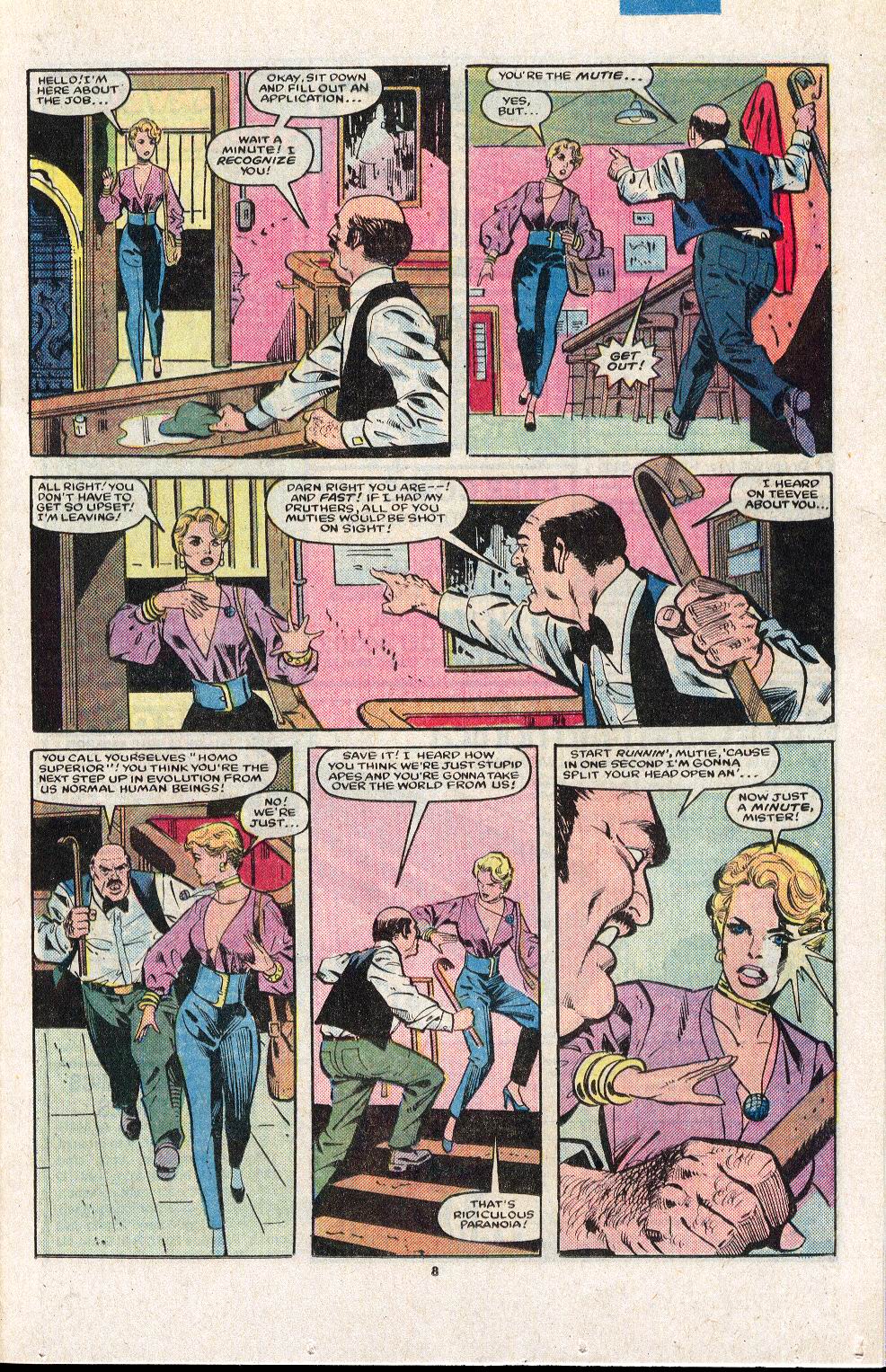 Read online Dazzler (1981) comic -  Issue #35 - 9