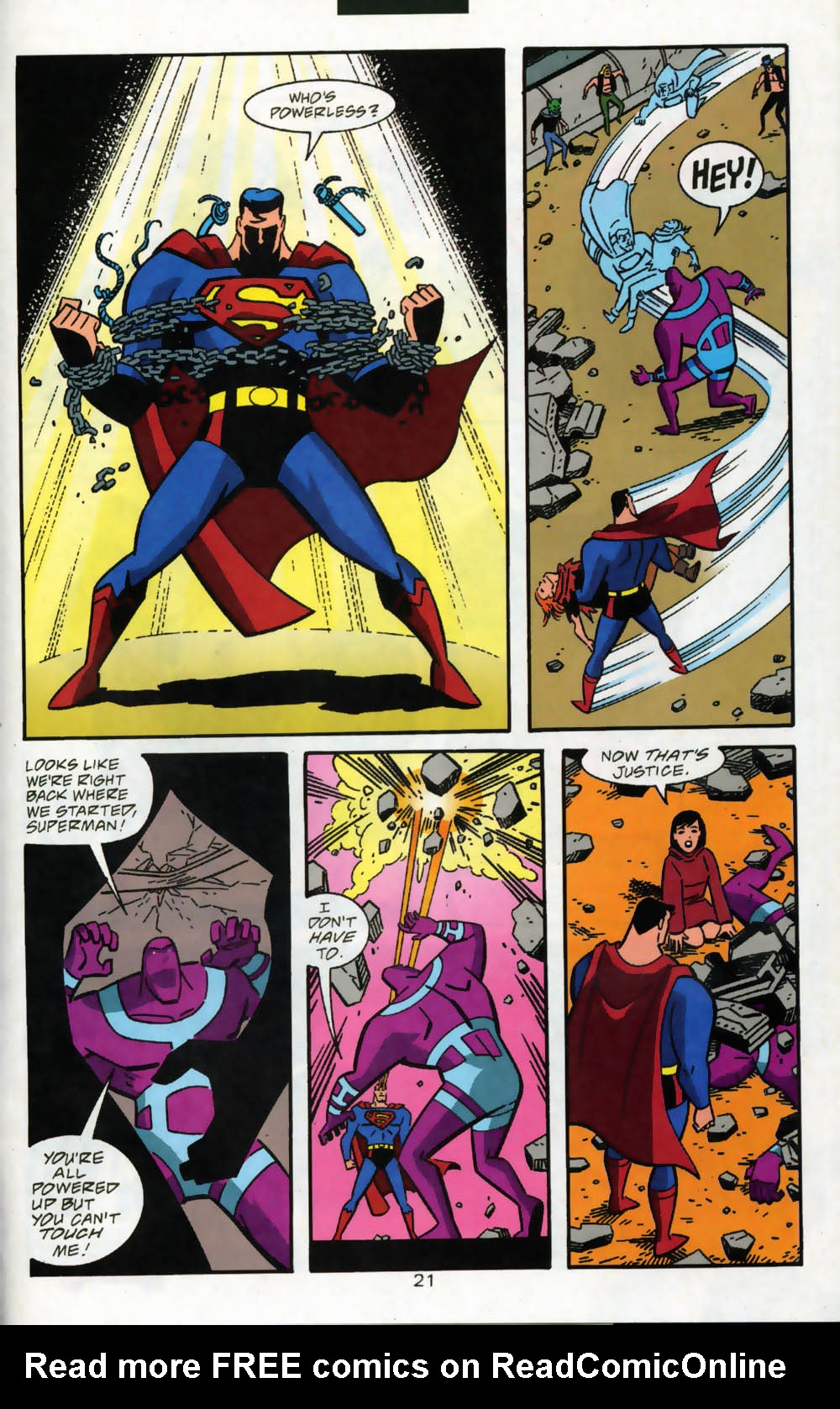 Superman Adventures Issue #50 #53 - English 22