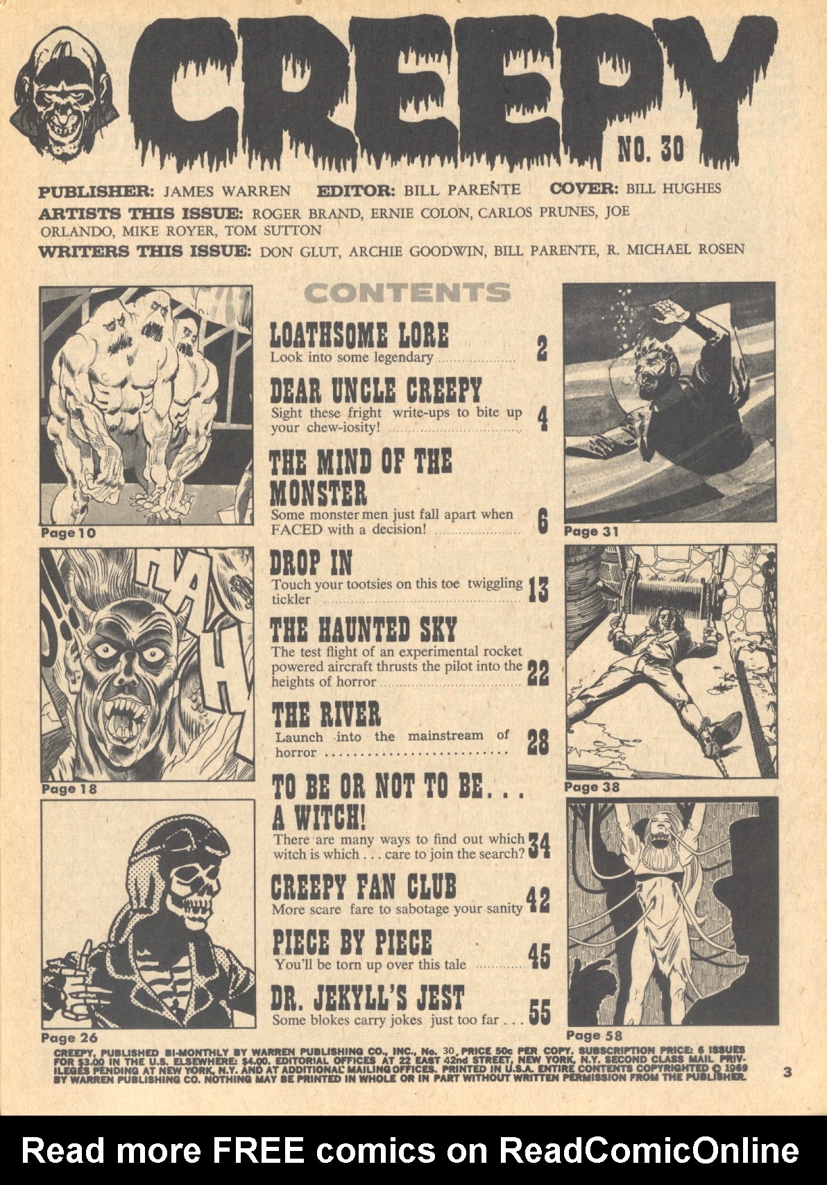 Read online Creepy (1964) comic -  Issue #30 - 3